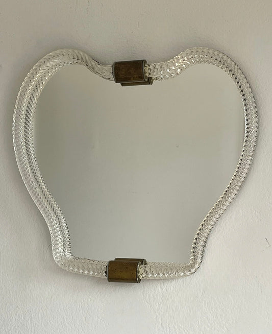 Italian Murano Glass Mirror