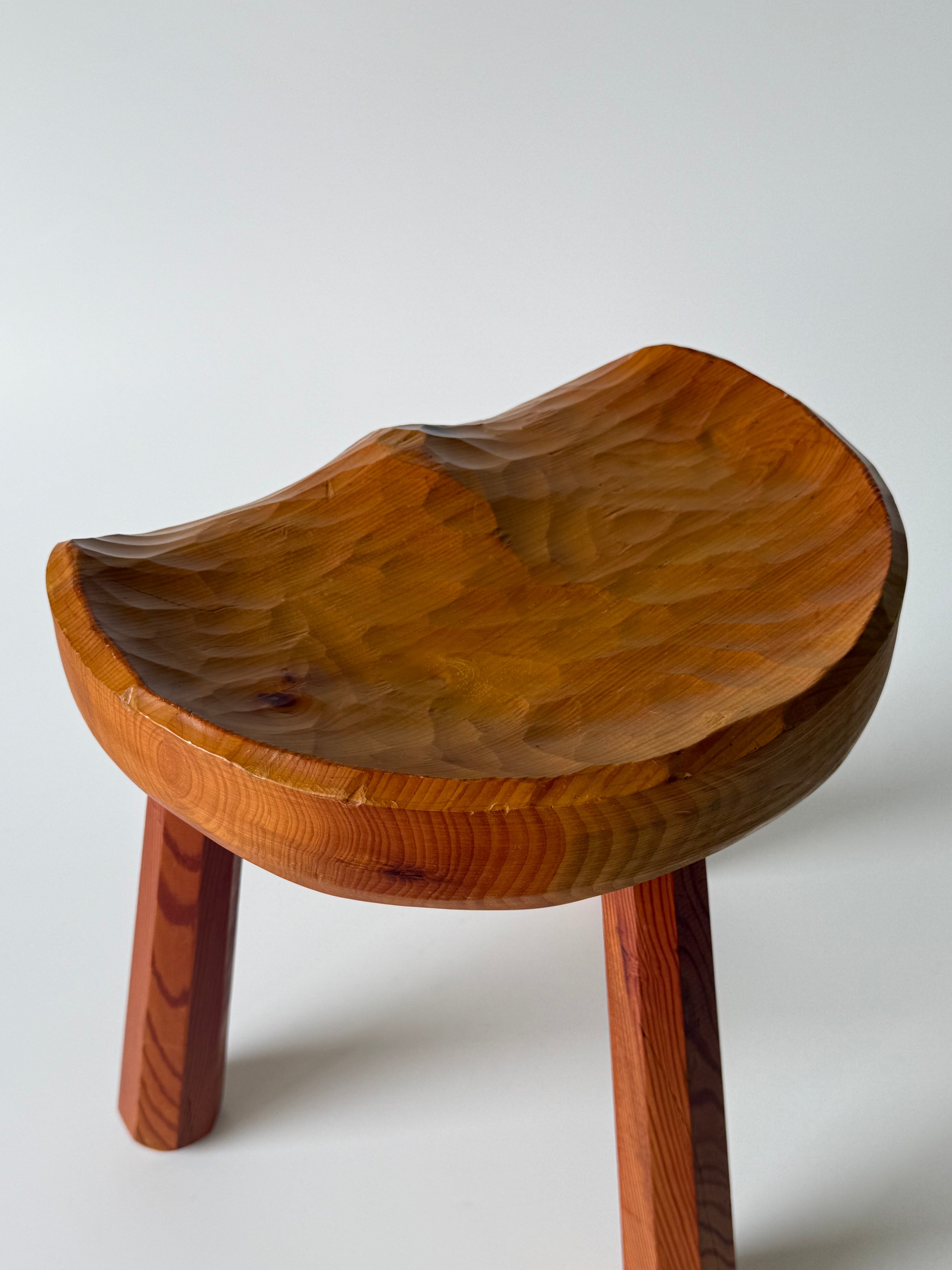 PRE-ORDER: Vintage Italian Brutalist Stool - Two Available