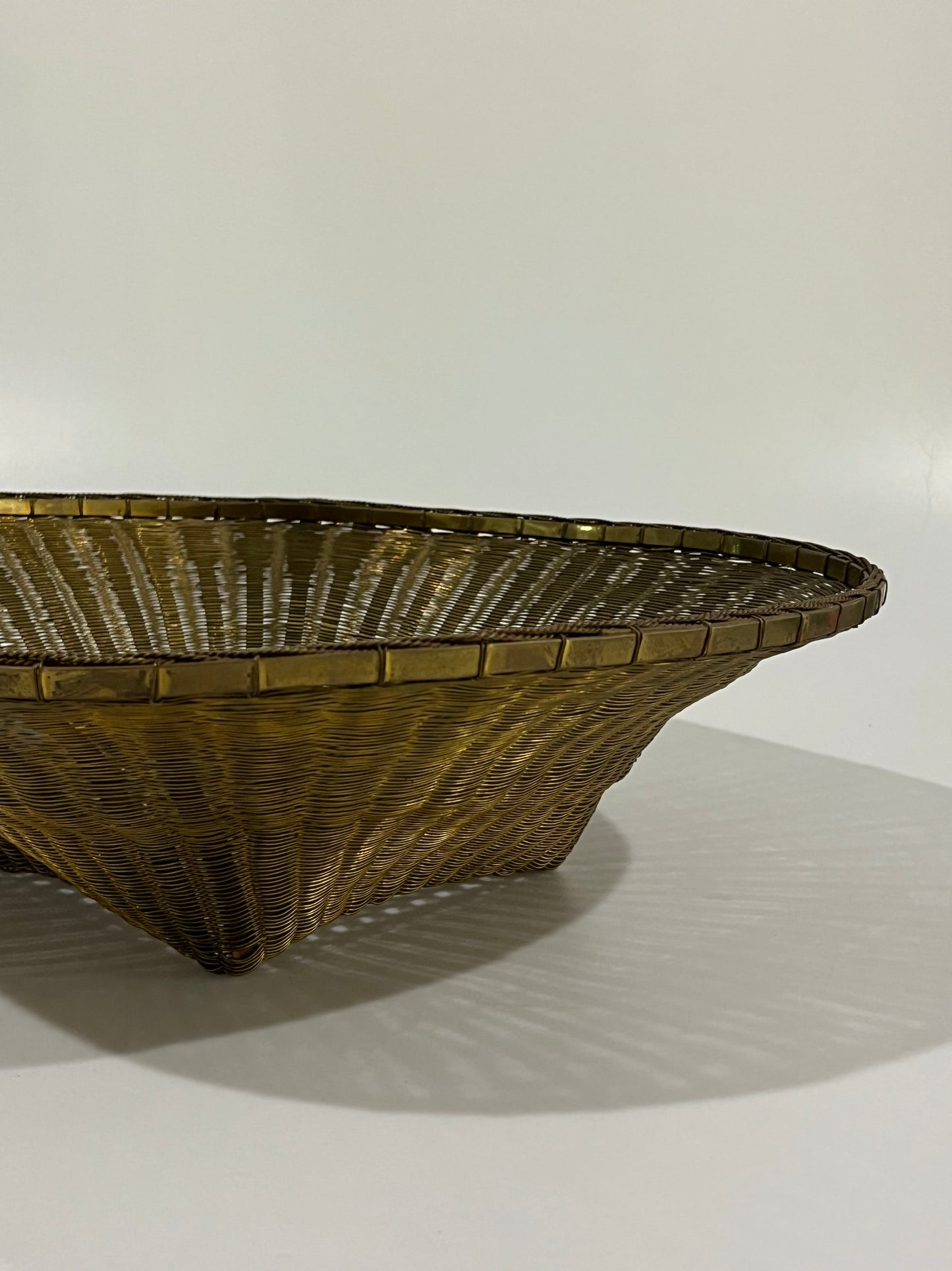 1960’s Italian Woven Mesh Bowl