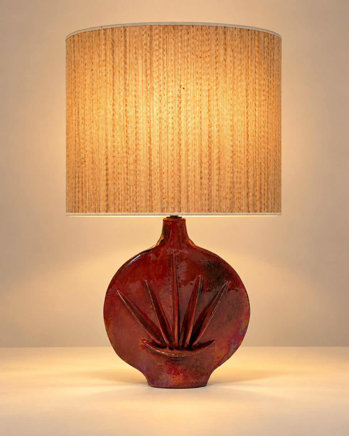 Large 1960’s Italian Ceramic Lamp