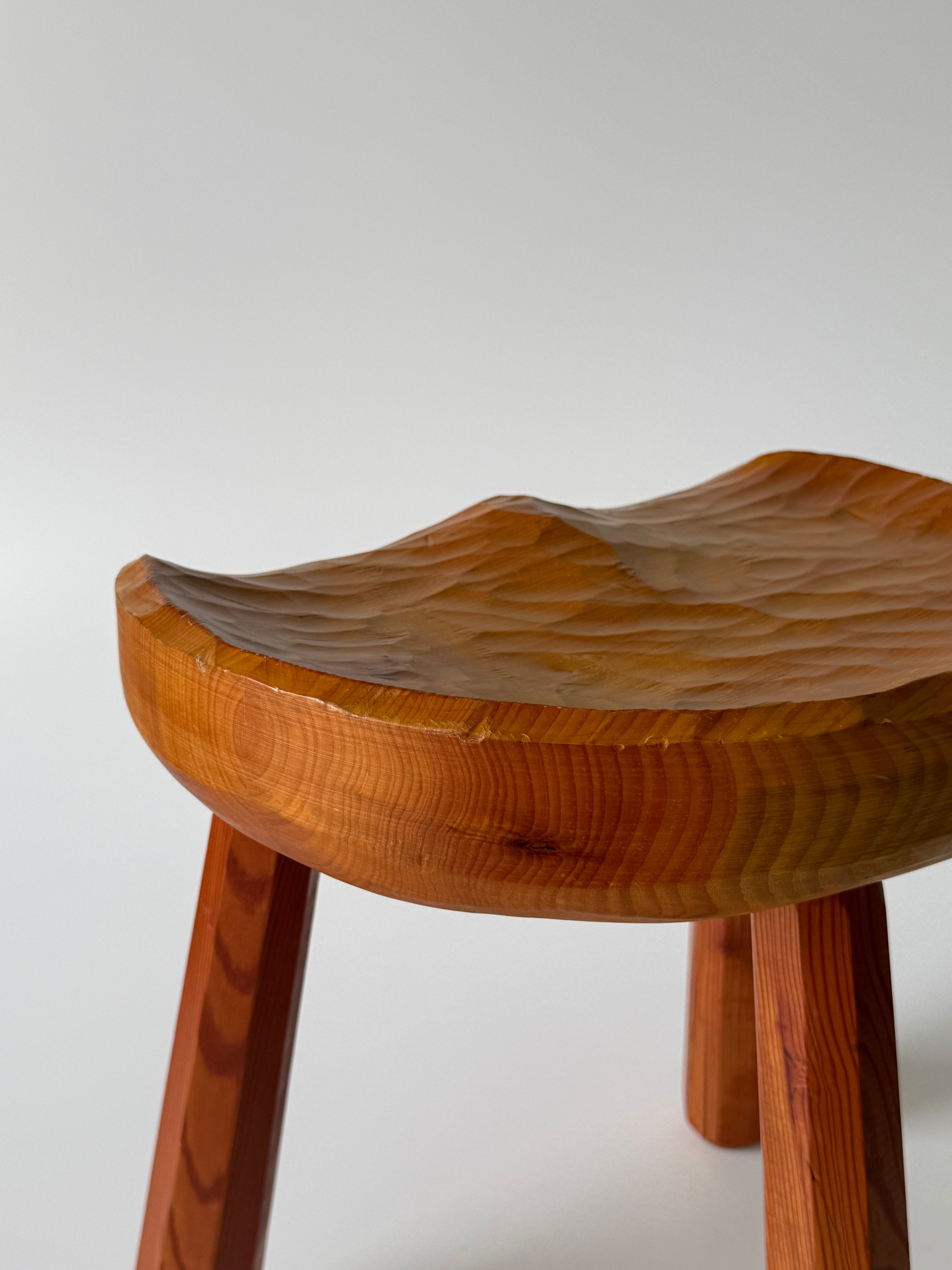 PRE-ORDER: Vintage Italian Brutalist Stool - Two Available