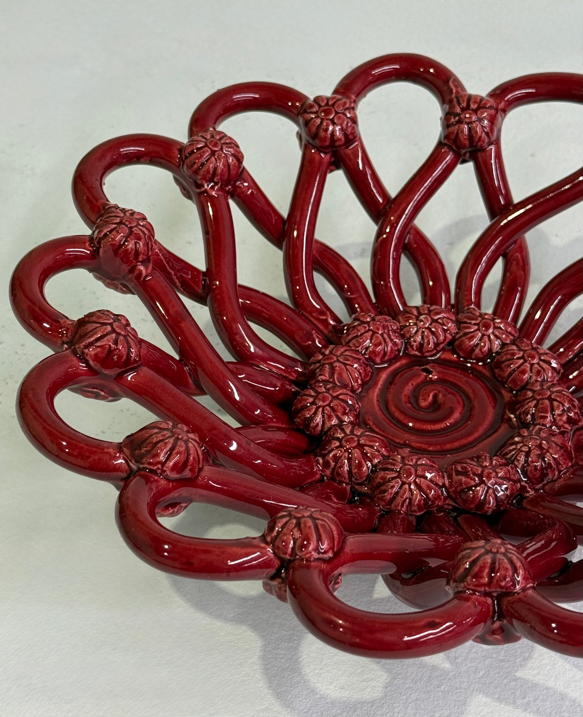 French Decorative Ceramic Bowl