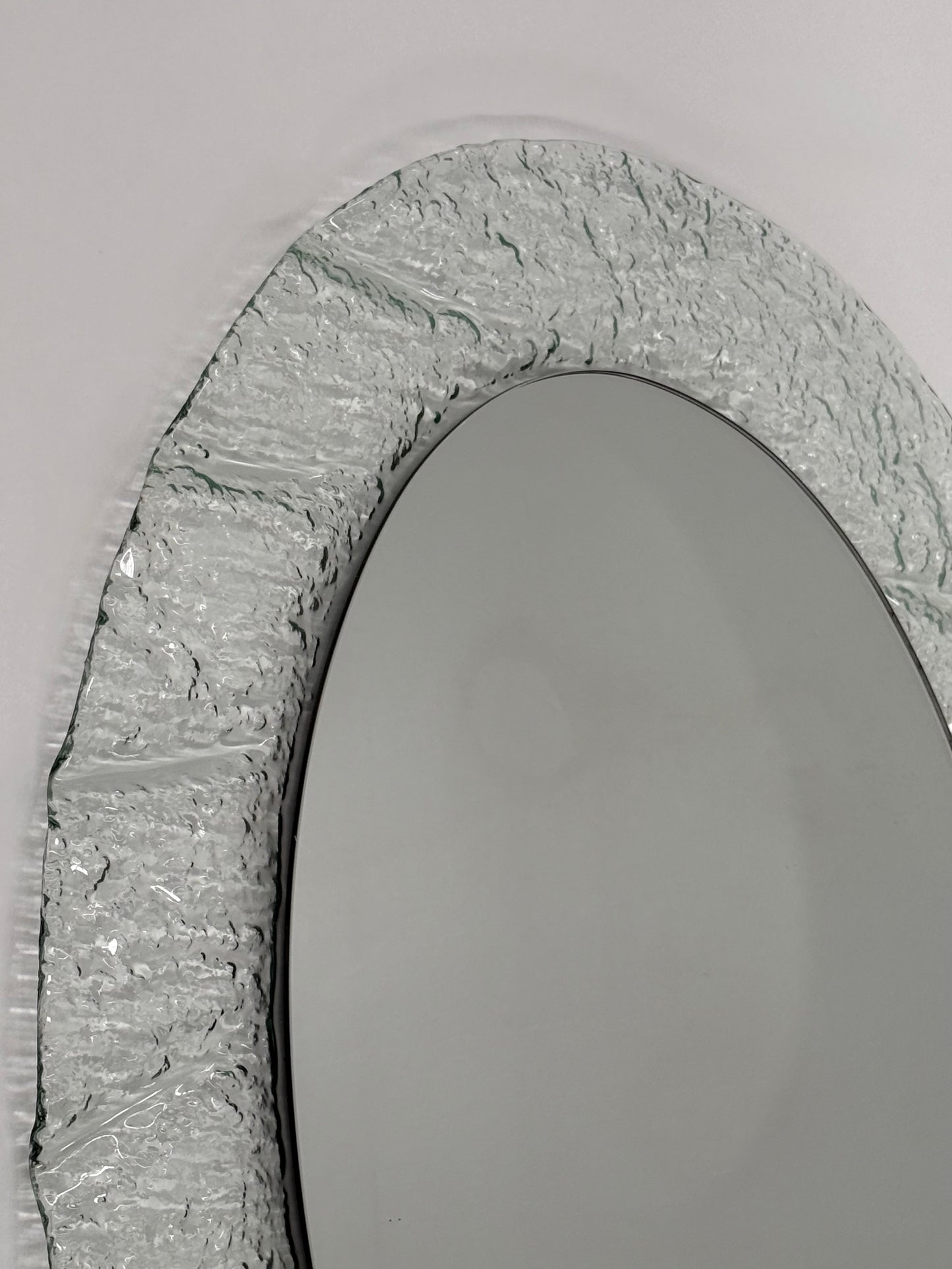 Vintage Moulded Glass Mirror