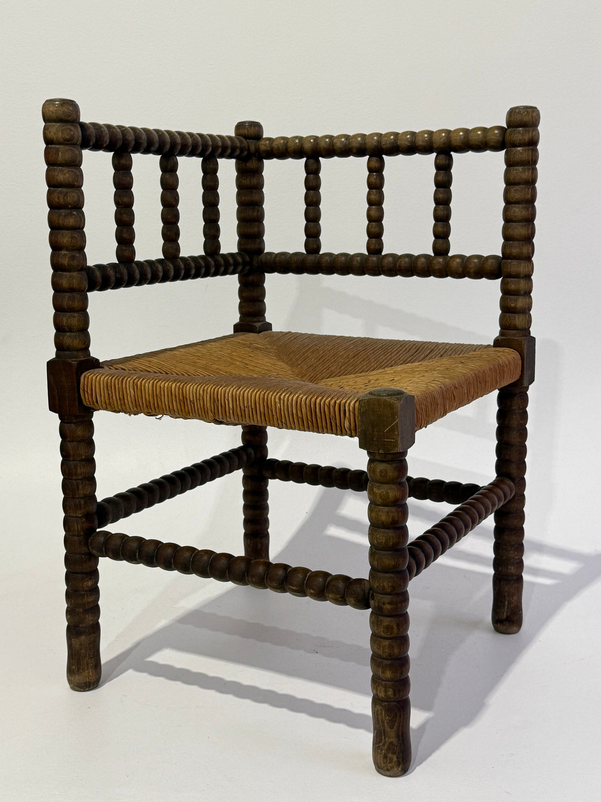 Antique French Bobbin Chair