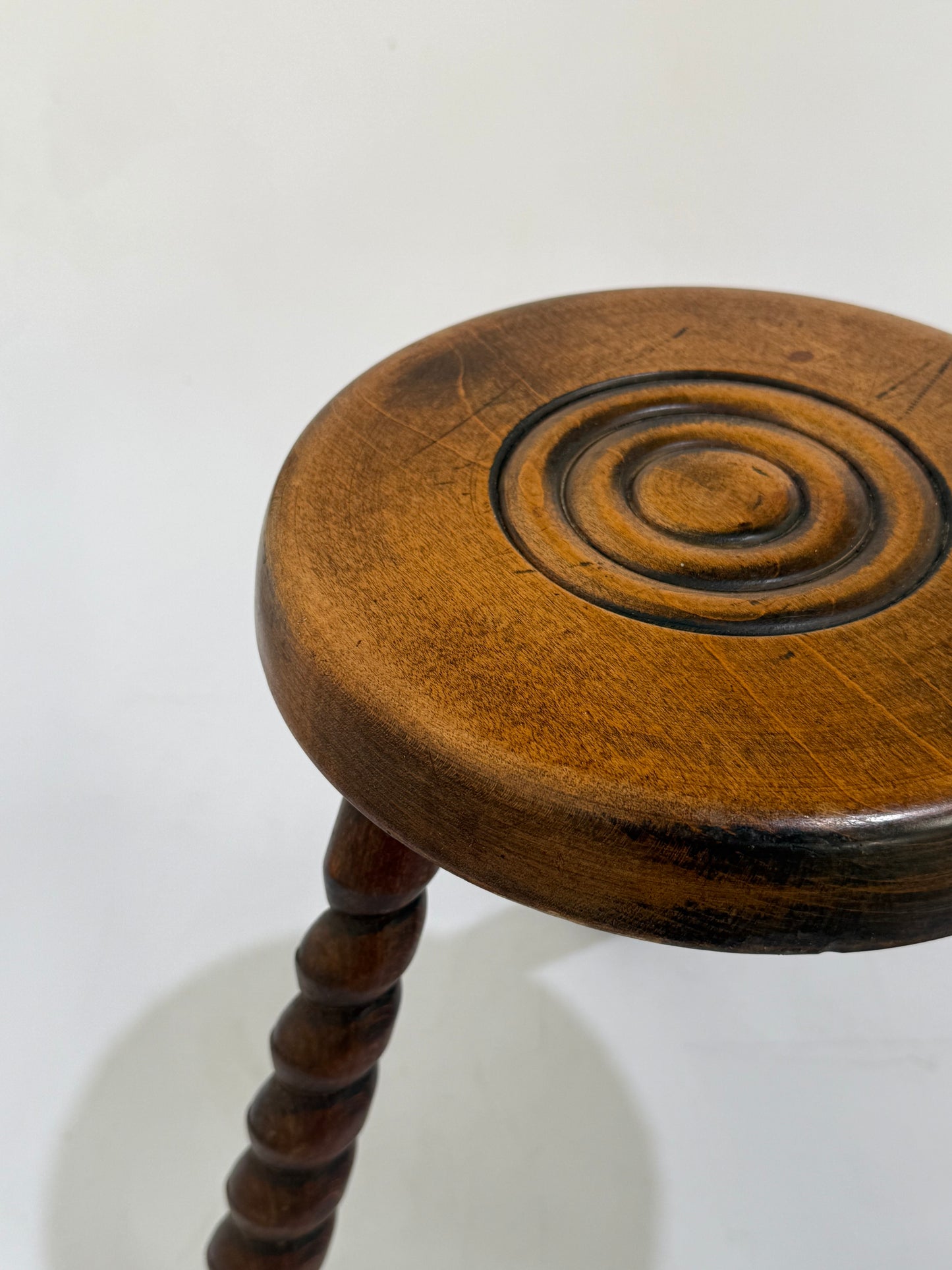 Vintage French Dudouyt Tabouret