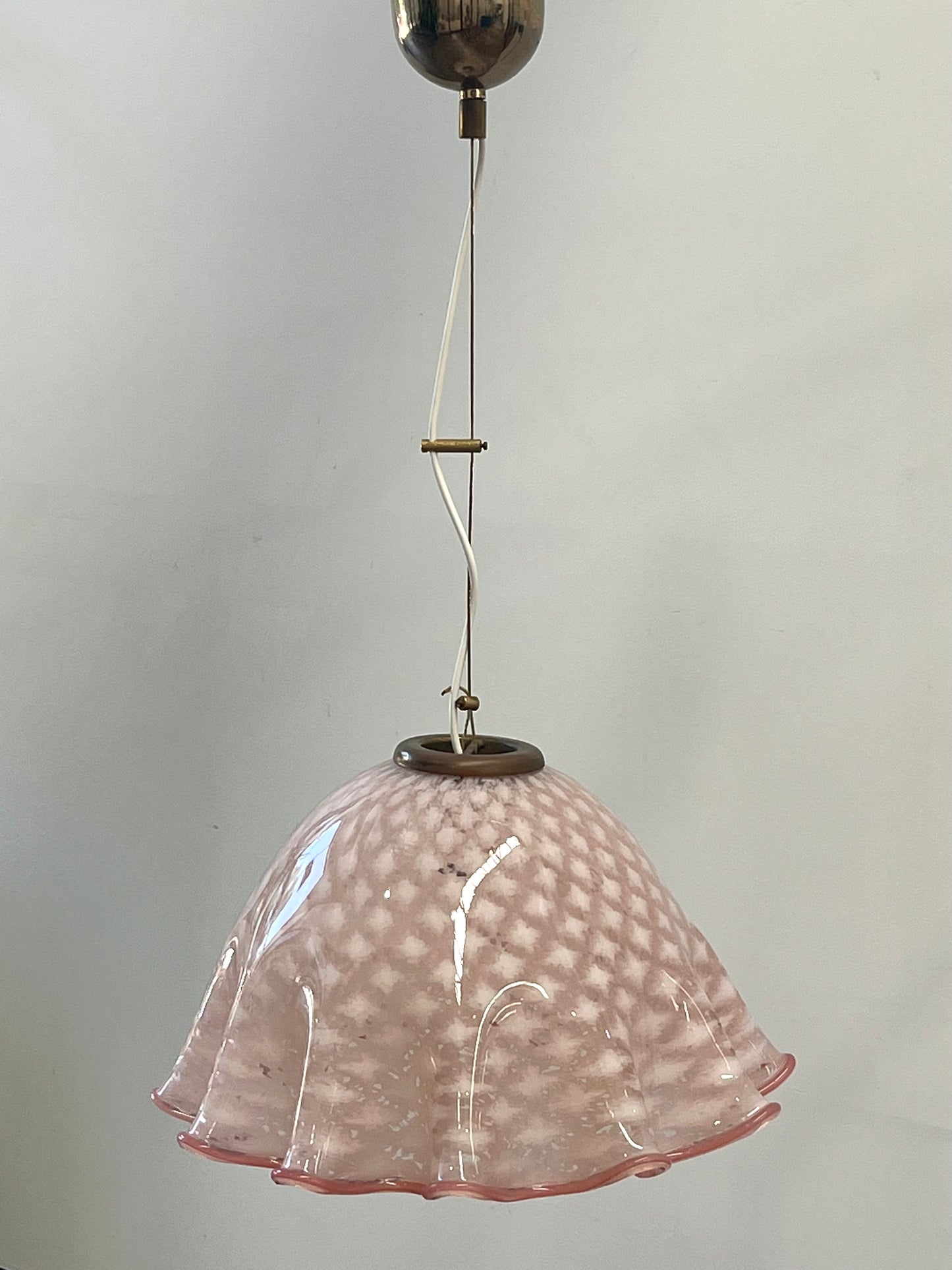 Murano Glass Handkerchief Pendant Light