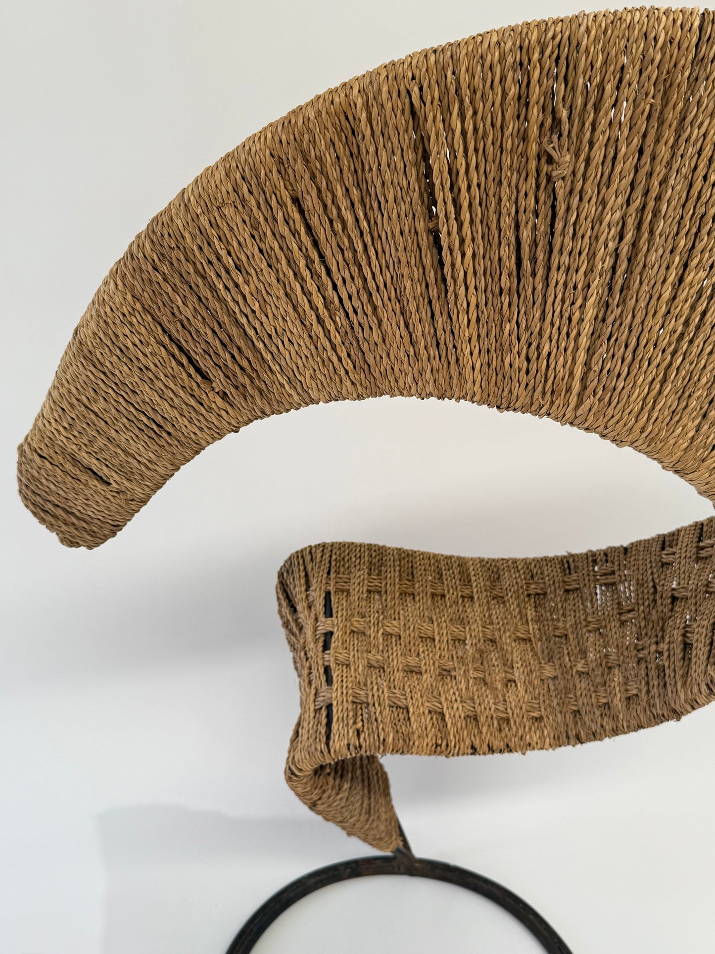 Vintage Sculptural Armchair