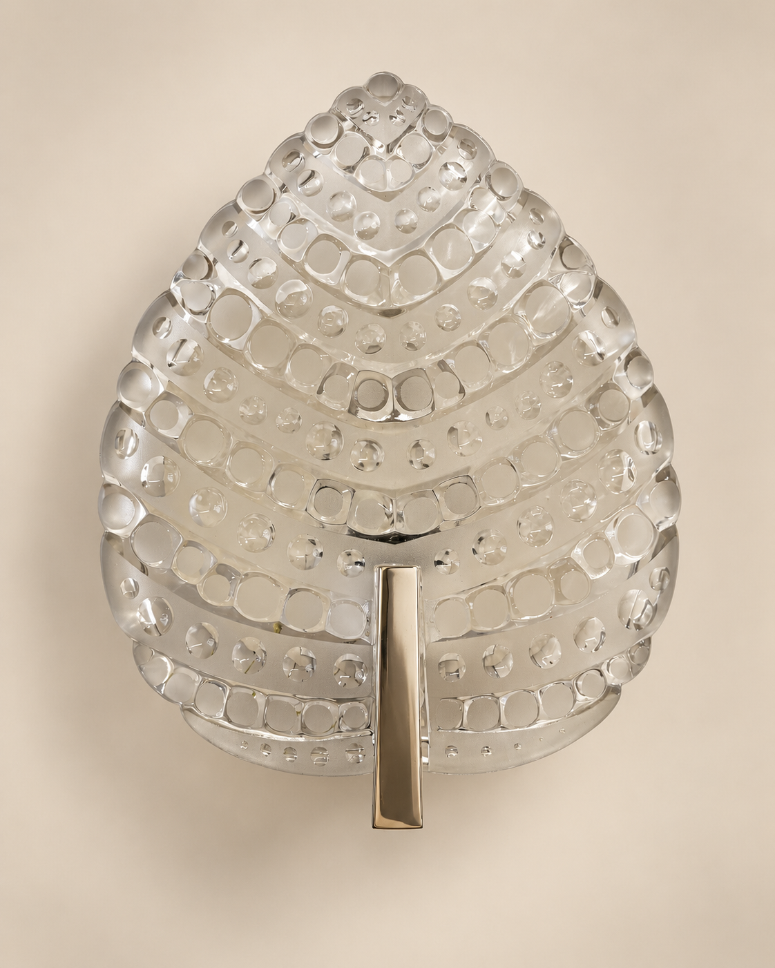 Pair of Vintage Leaf Wall Lights by Kaiser Leuchten, Circa 1960's
