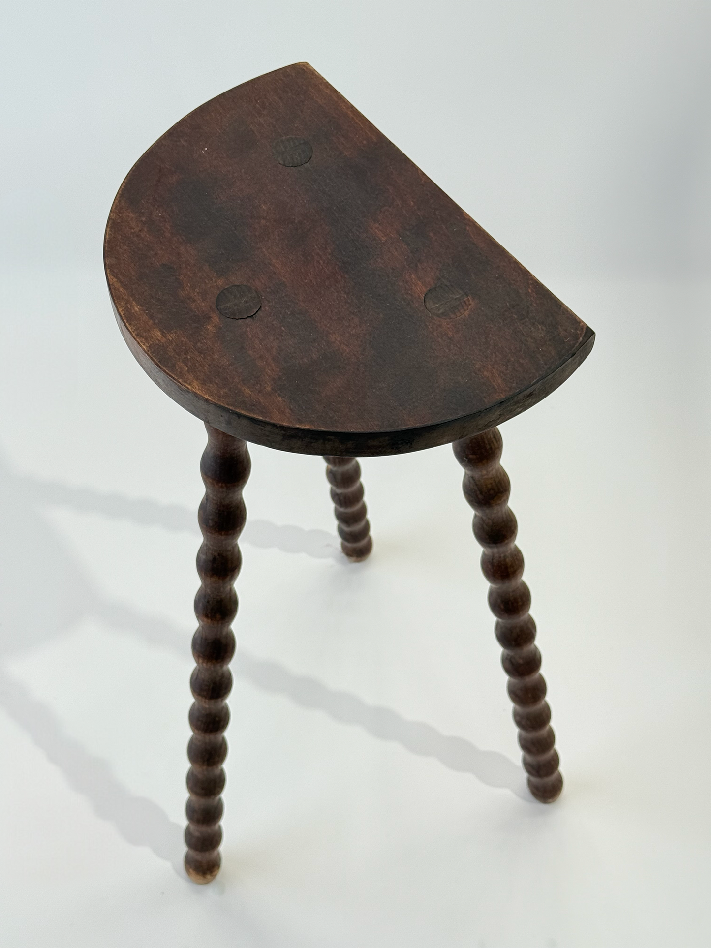 Vintage French Tall Bobbin Stool - 3 Available