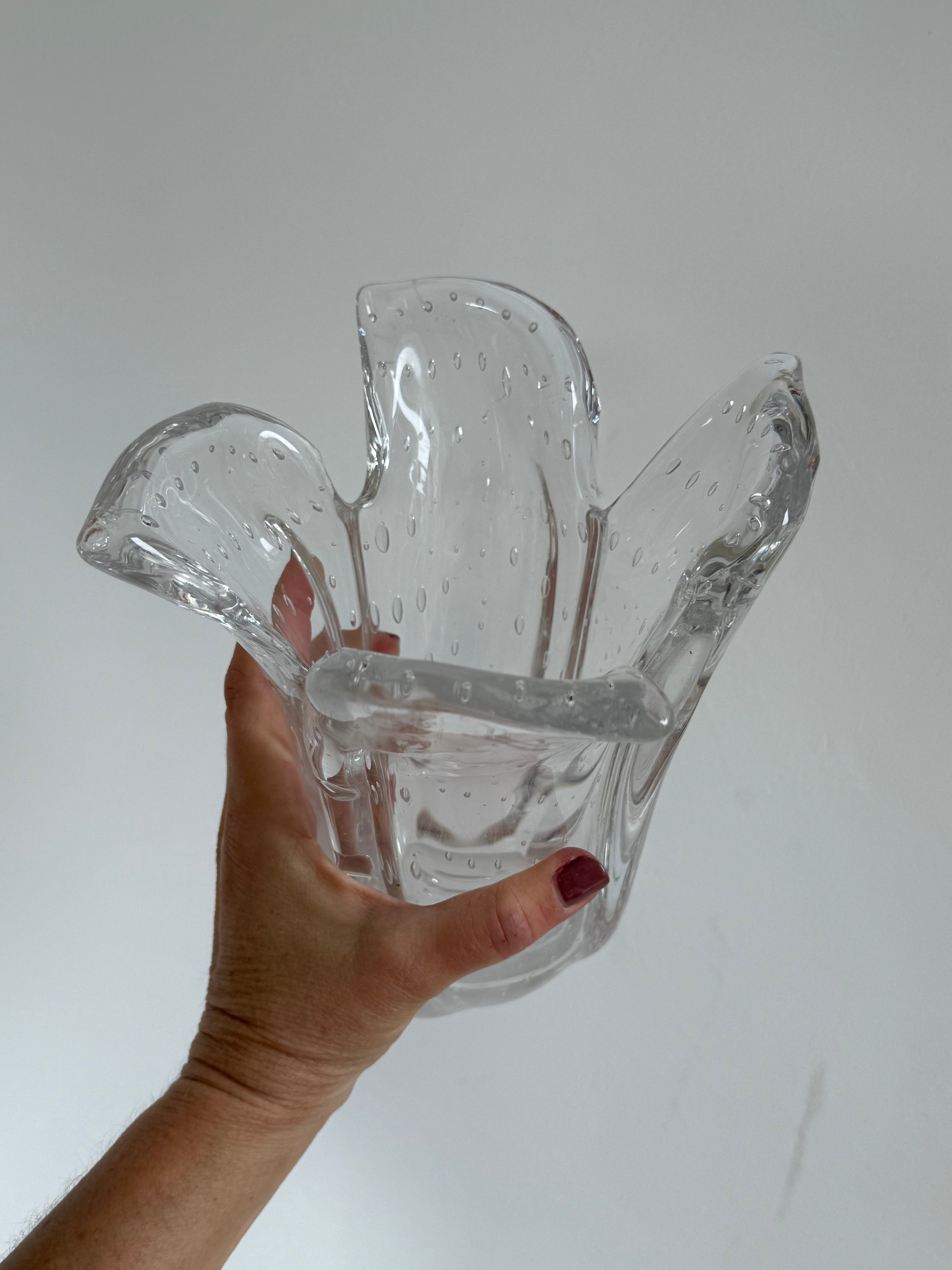 Vintage French Crystal Vase