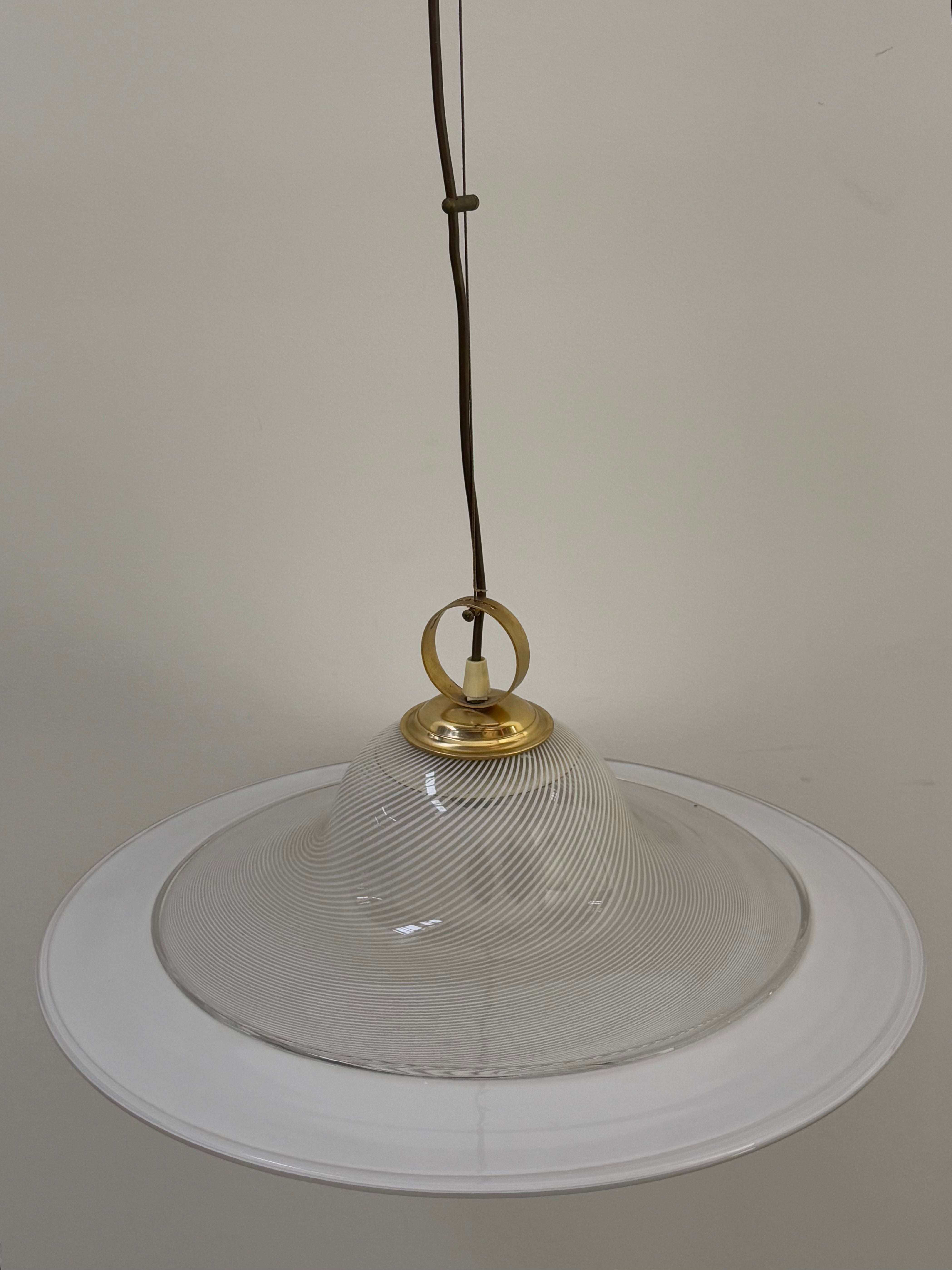 Murano Glass Pendant Light by Vistosi