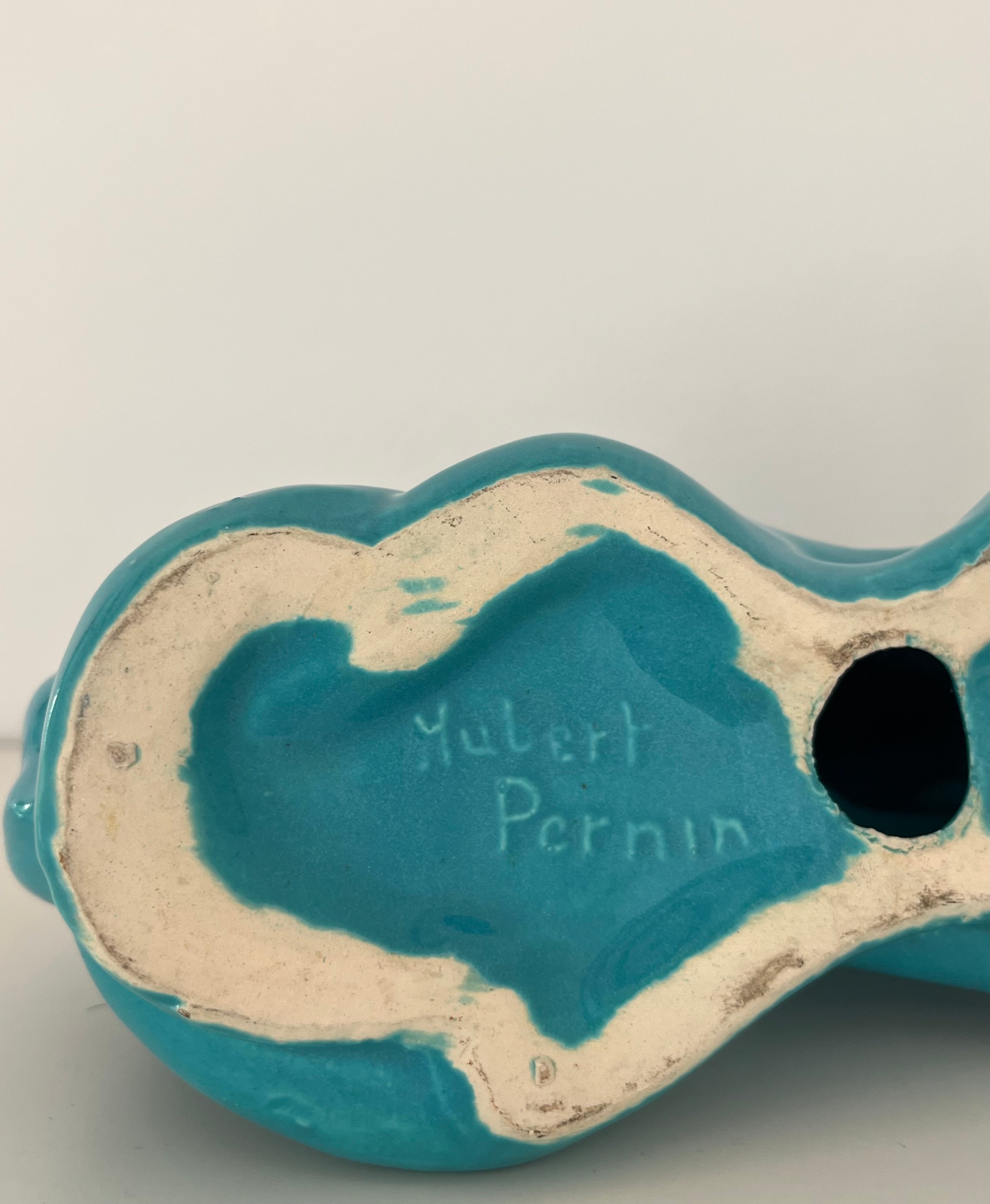 French Ceramic Candle Holder - Two Available