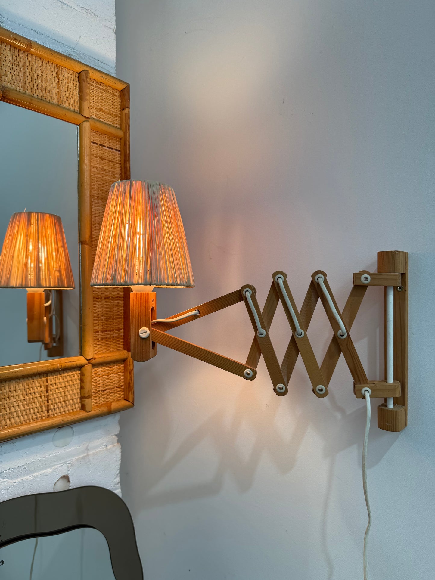 Vintage IKEA Scissor Wall Light