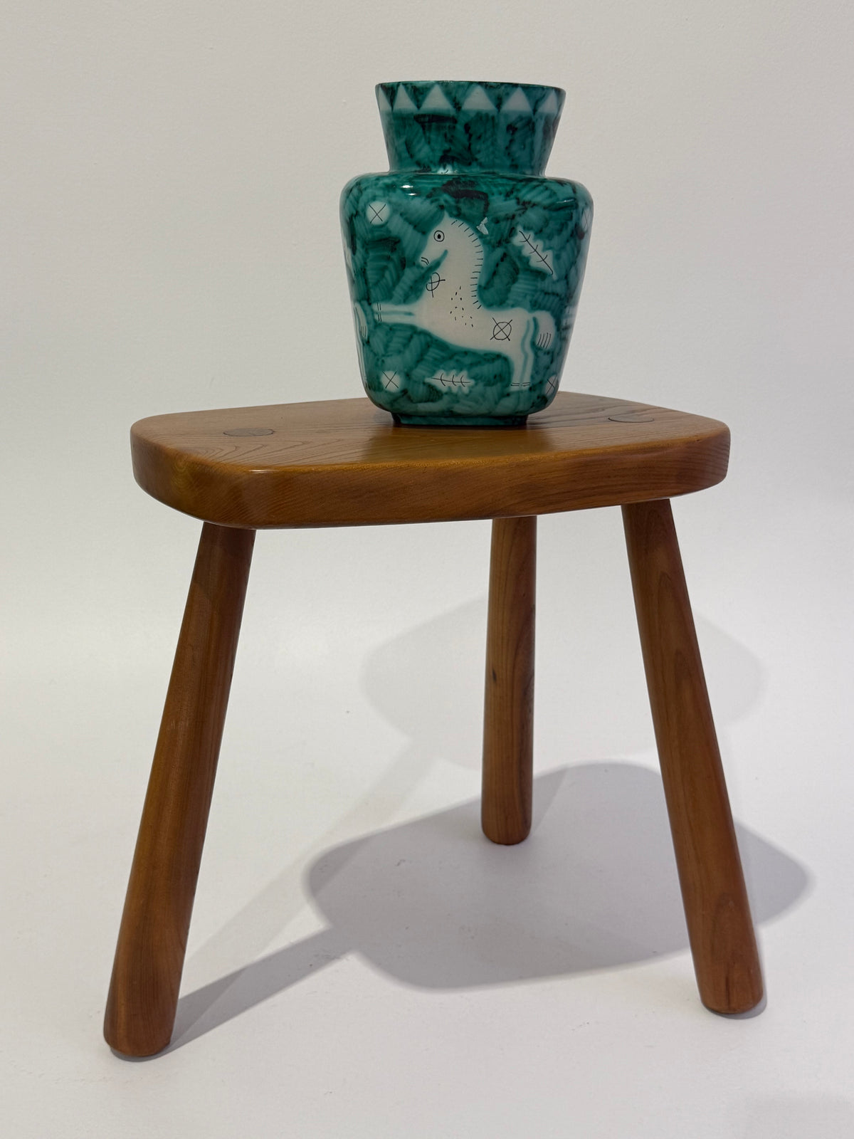 Vintage Oak Side Table