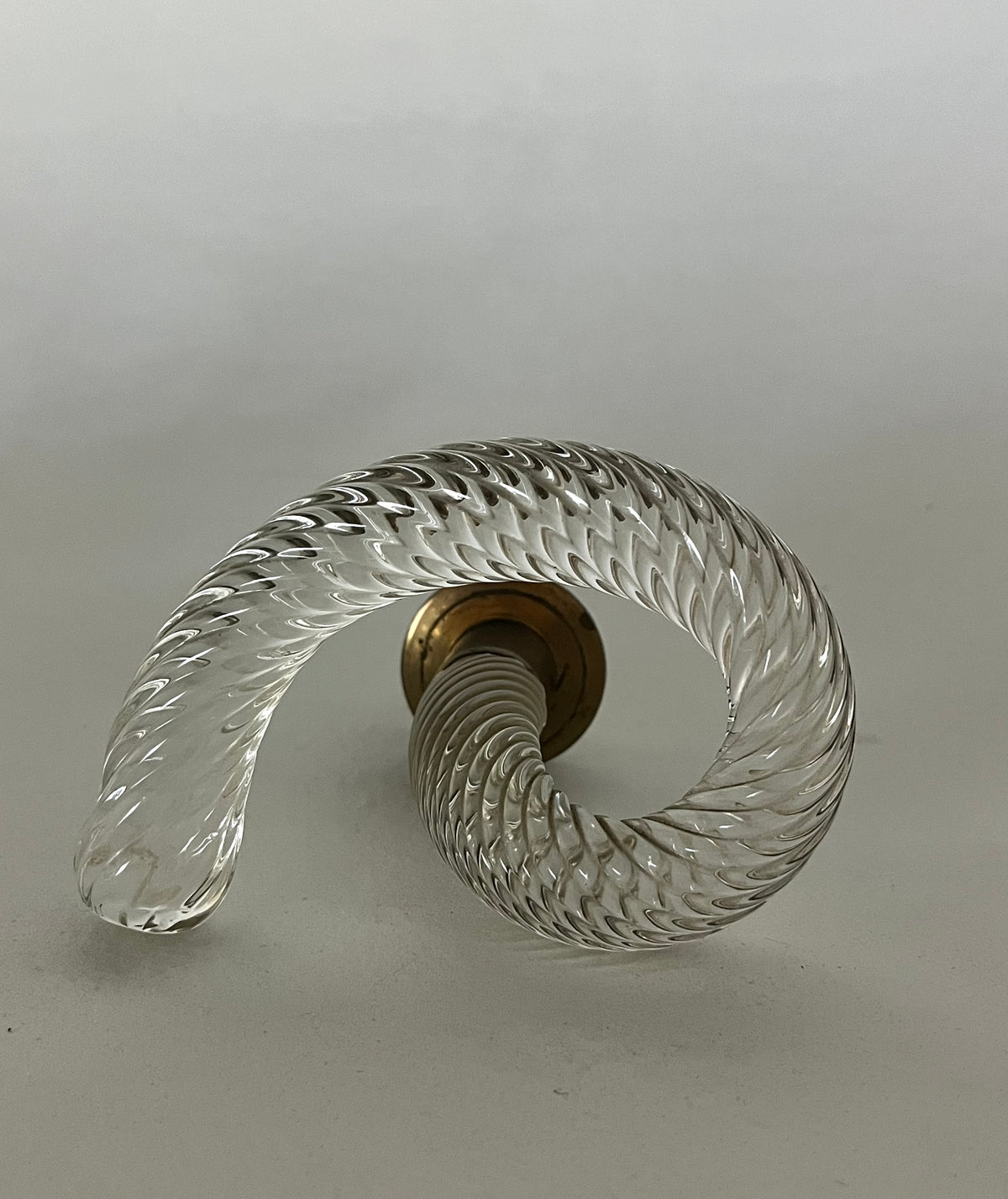 Murano Glass Coat Hook by Venini  - Four Available
