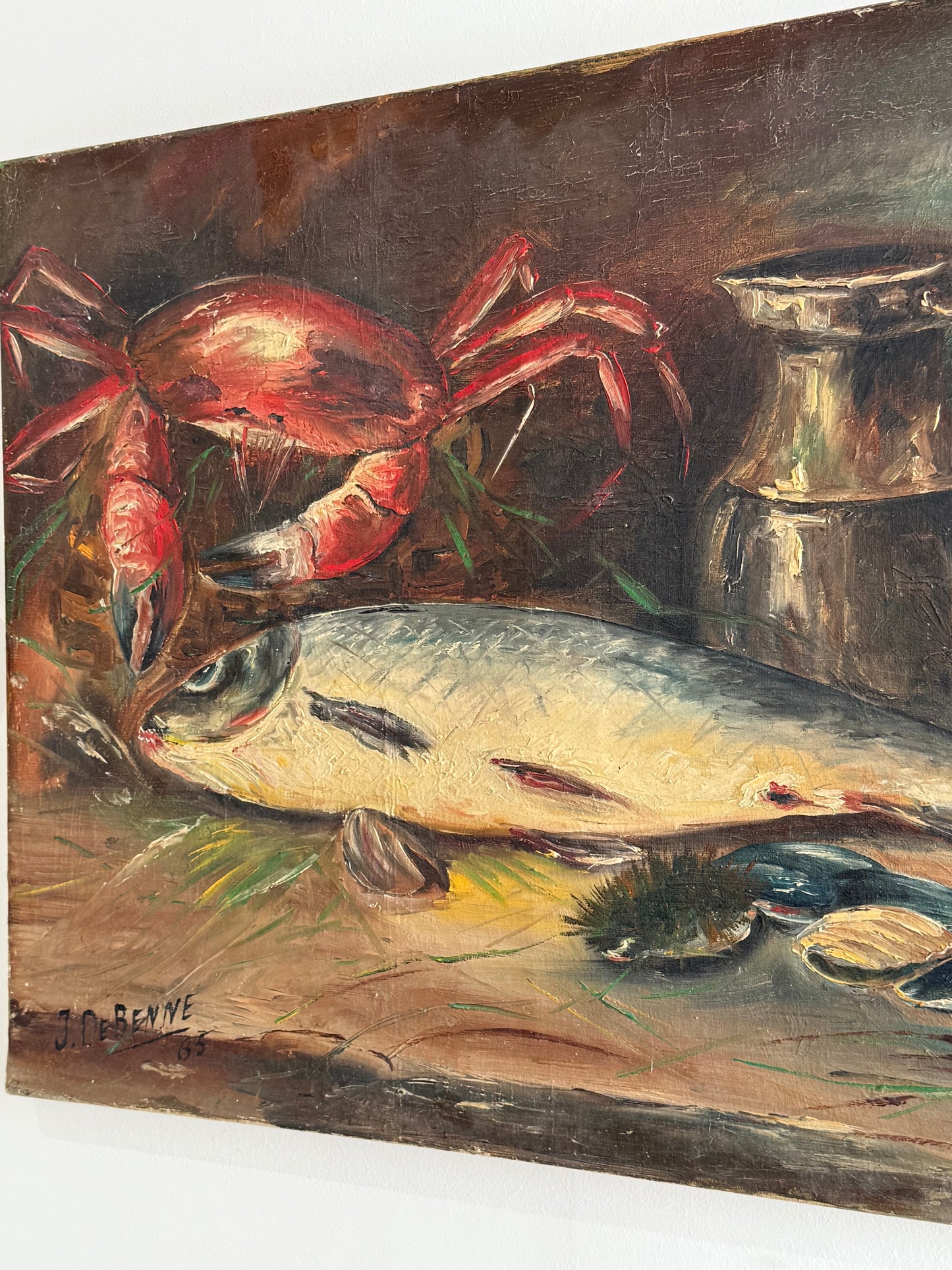 Large Vintage French Still Life, 1965