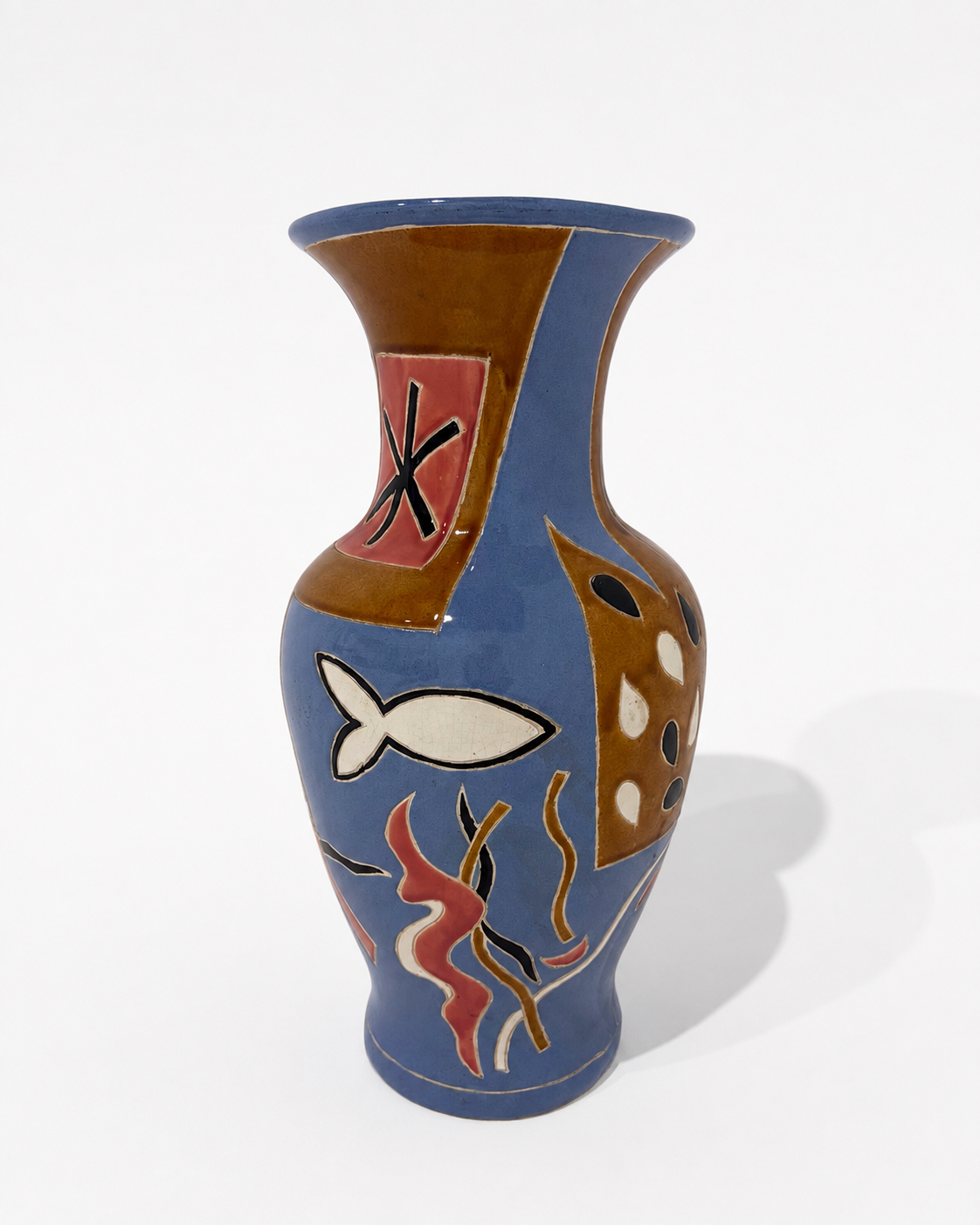 Vintage Hand-Painted Vase