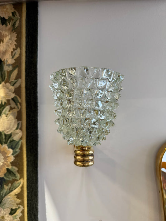 PRE-ORDER Murano Rostrato Wall Light - Two Available