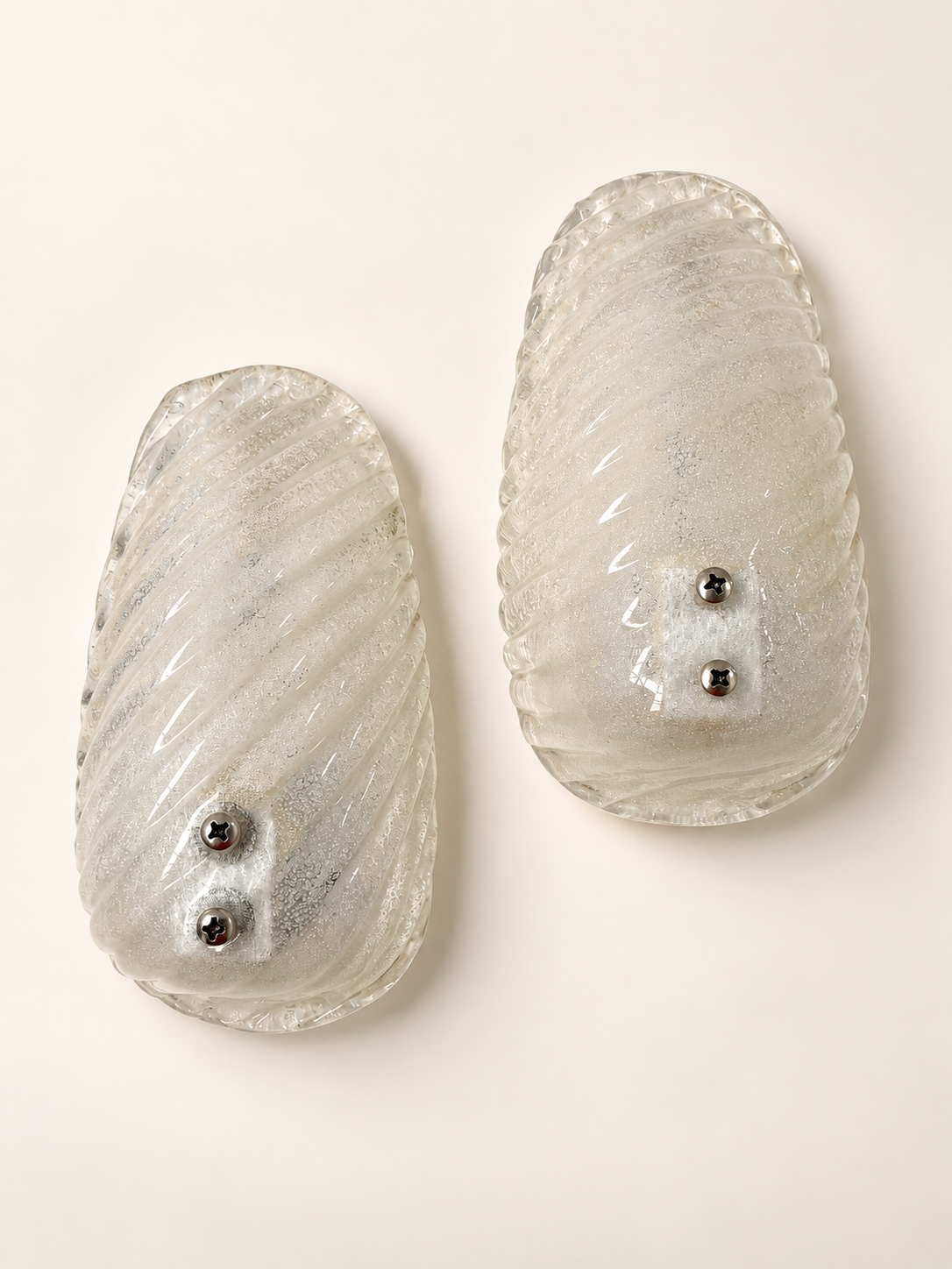 Vintage Murano Wall Lights - Three Available