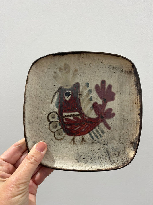 Vintage French Ceramic Plate - 8 Available