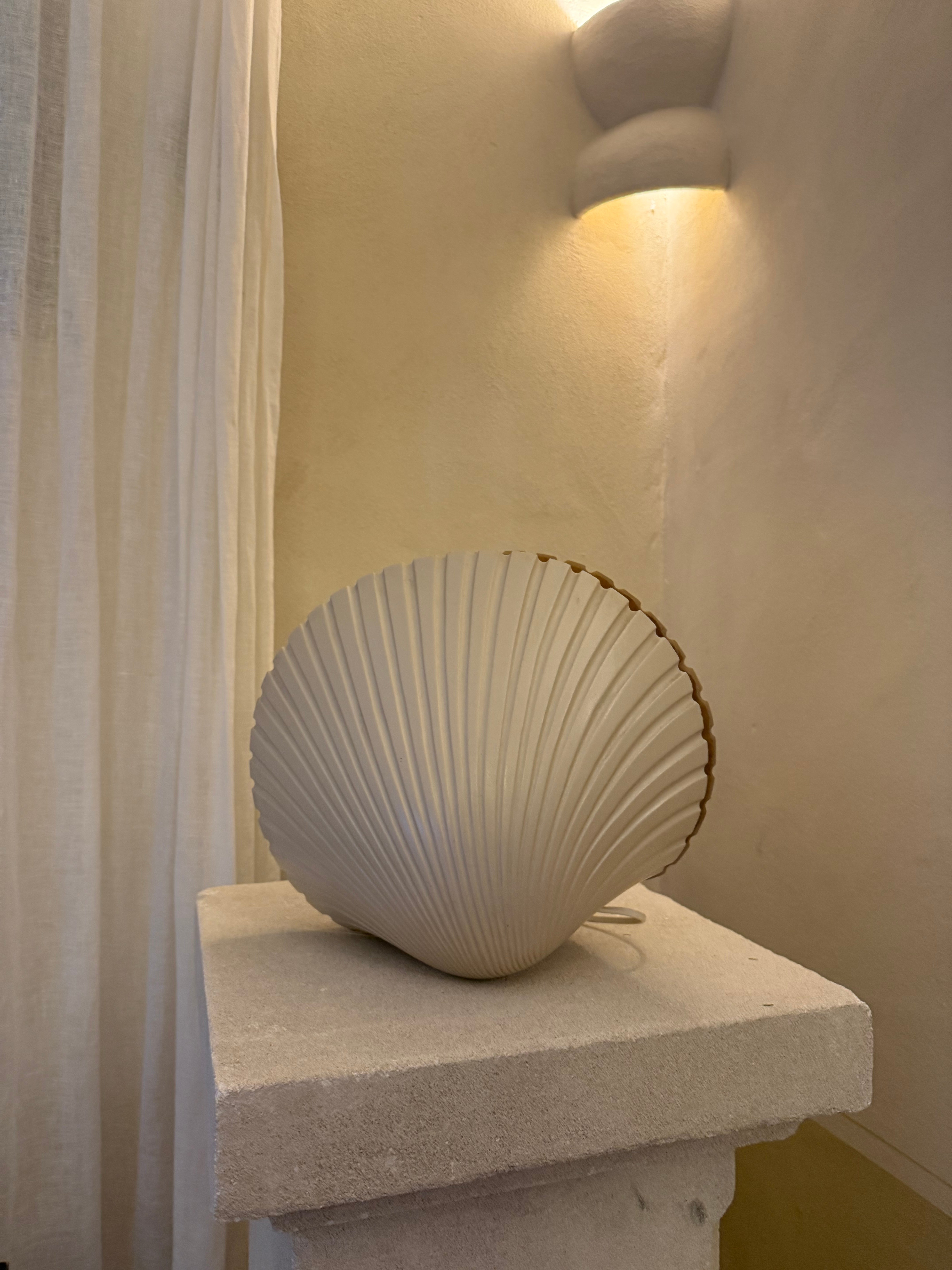1970’s French Shell Lamp by Andre Casenave