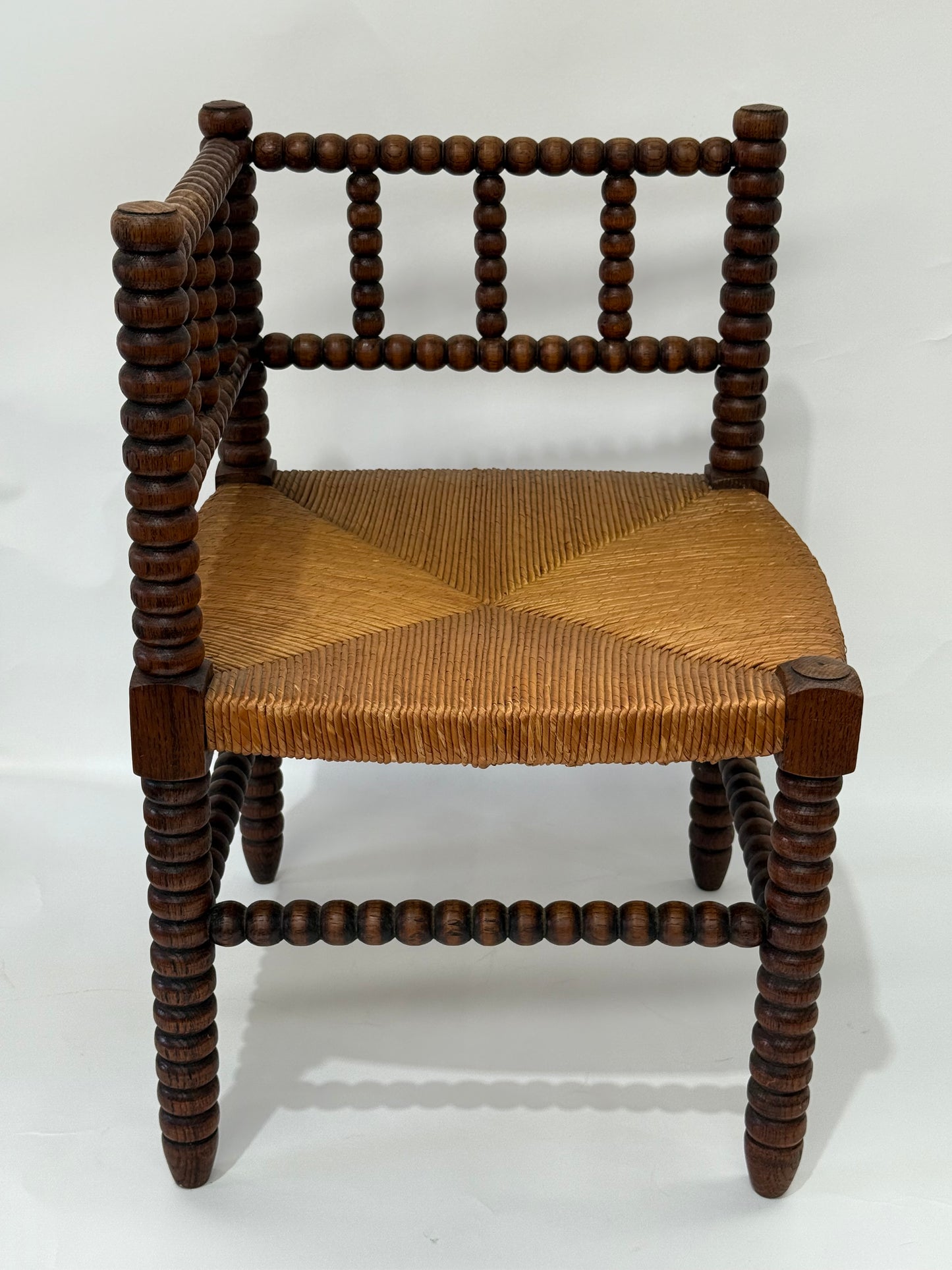 Antique French Bobbin Chair