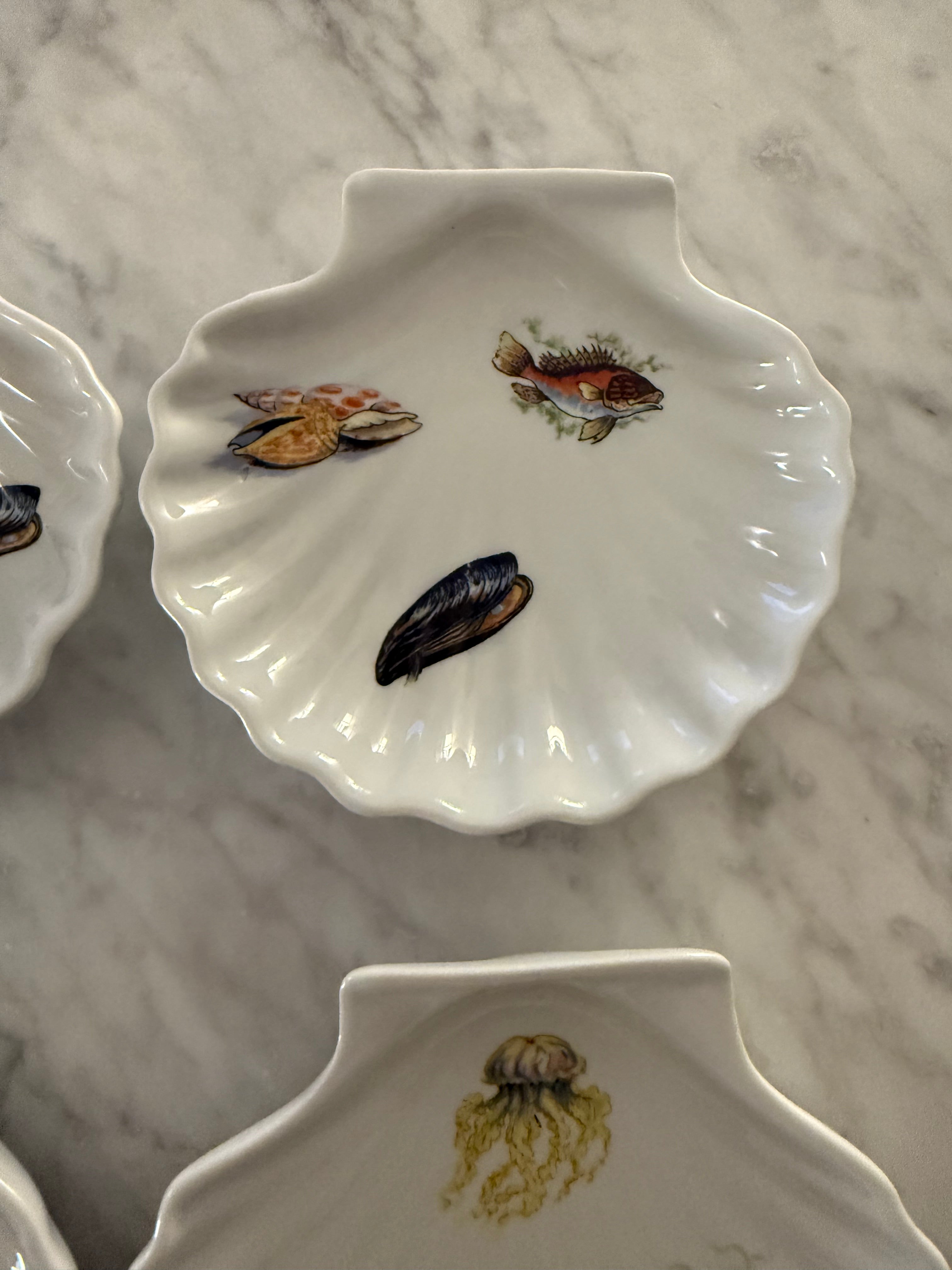 French Porcelain Dish - Four Available