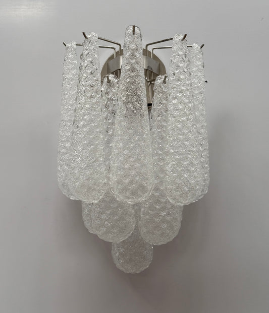 Murano Glass Wall Light - Two Available
