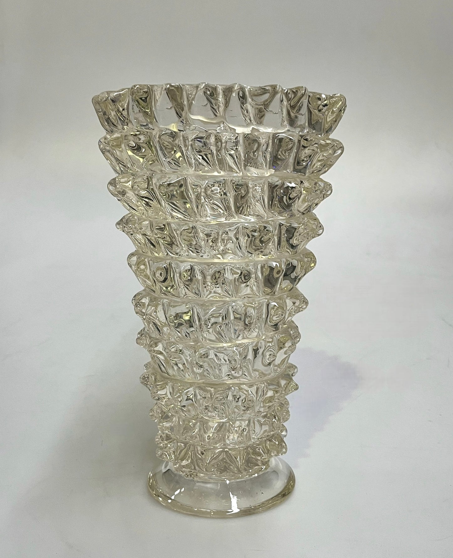 Vintage Murano Rostrato Vase 25cm