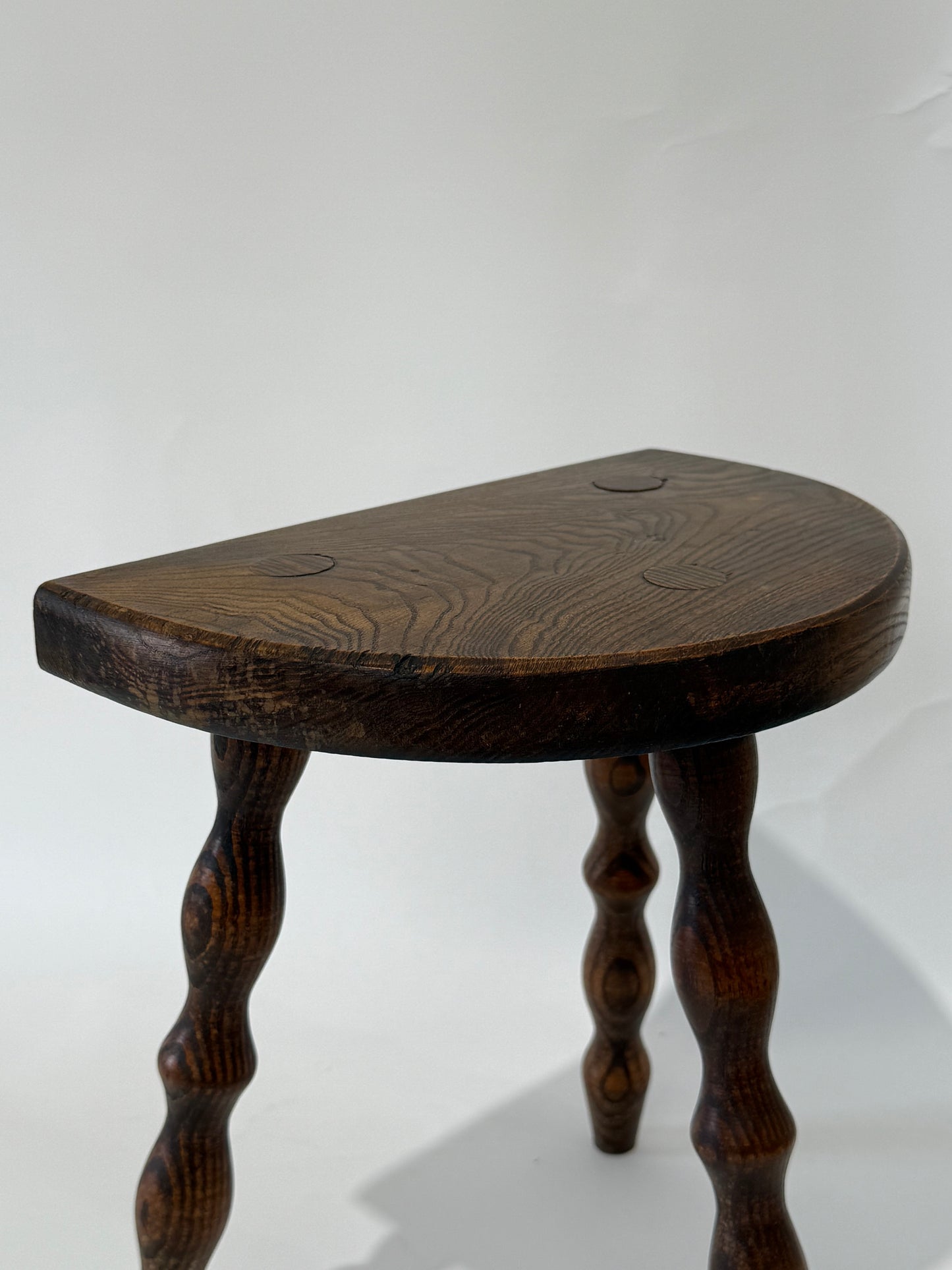 Vintage French Bobbin Tabouret