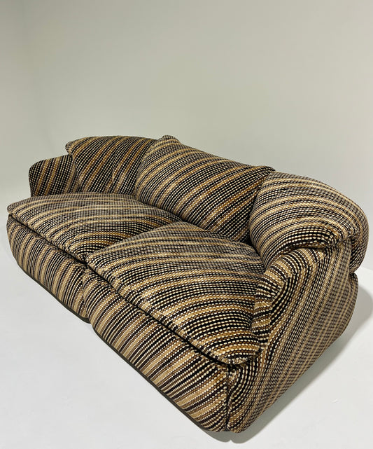 Original Italian Two Seater  “Confidential” Sofa by Saporiti