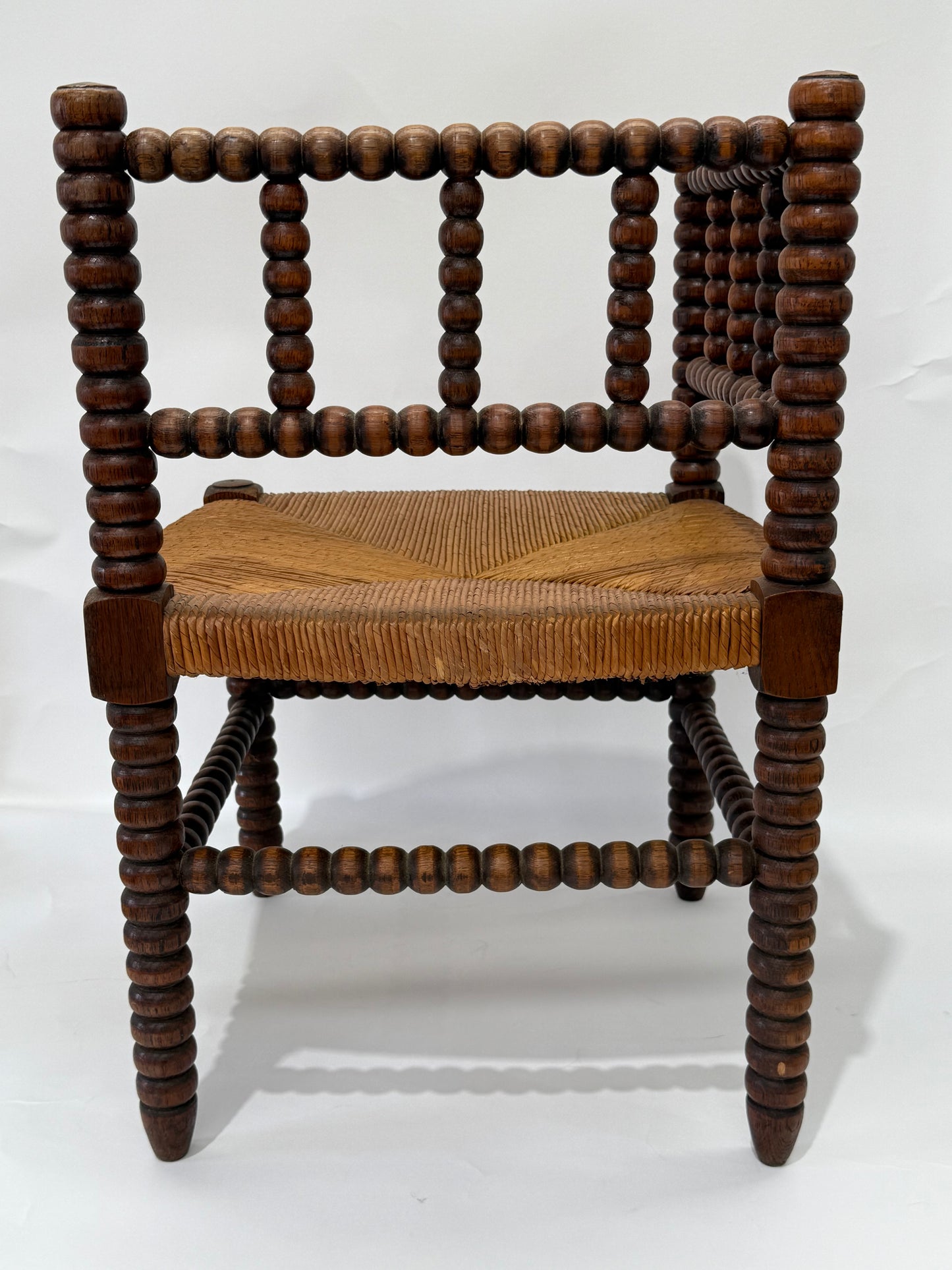 Antique French Bobbin Chair
