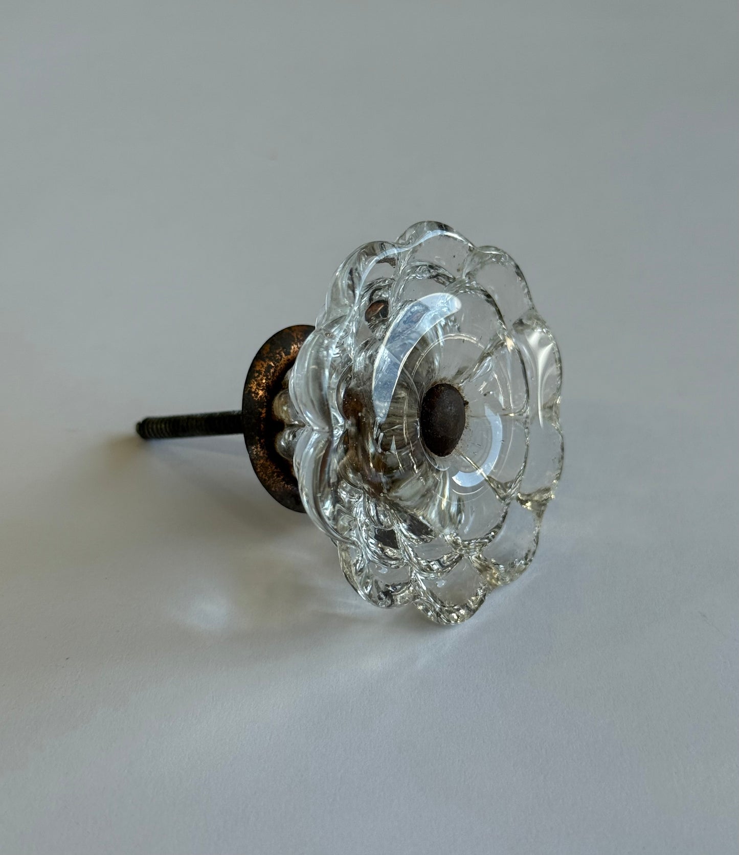 Italian Glass Drawer/Door Pulls - 4 Available