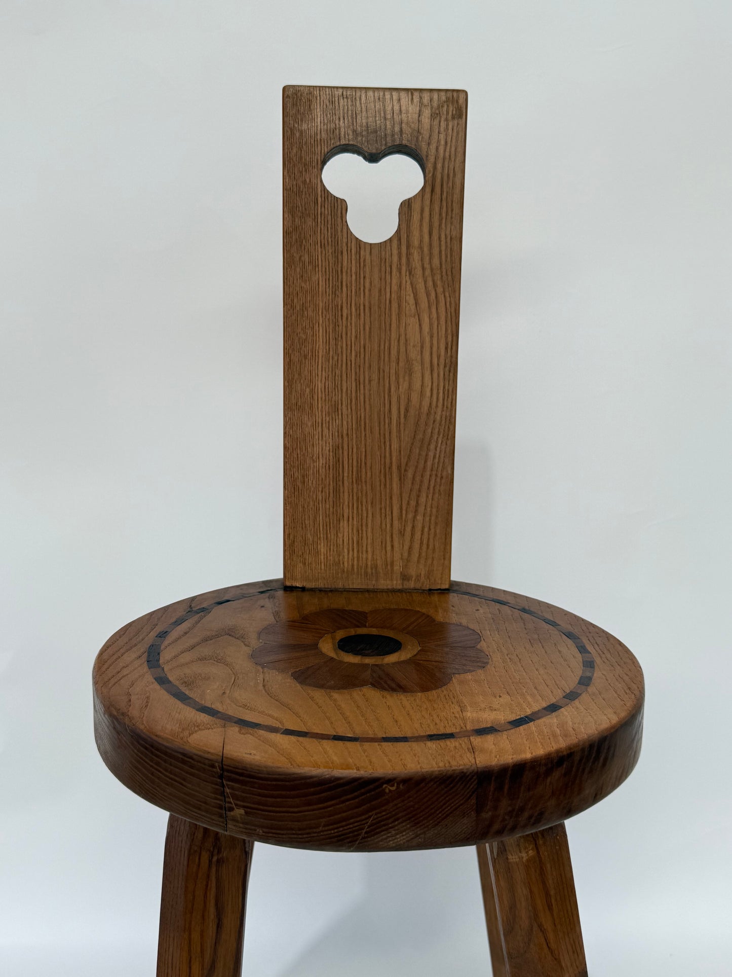 Vintage French Brutalist Chair