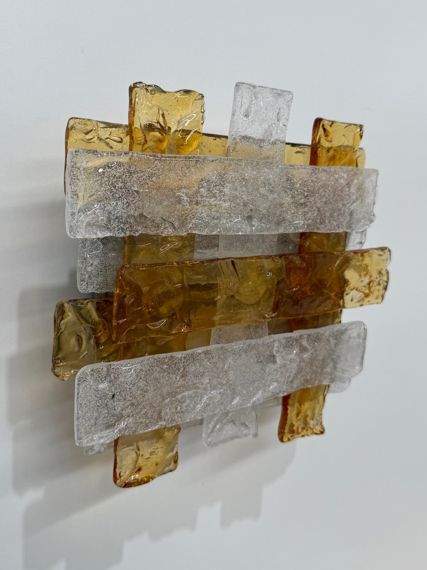 1970’s Murano Wall Light by Toni Zuccheri for Mazzega