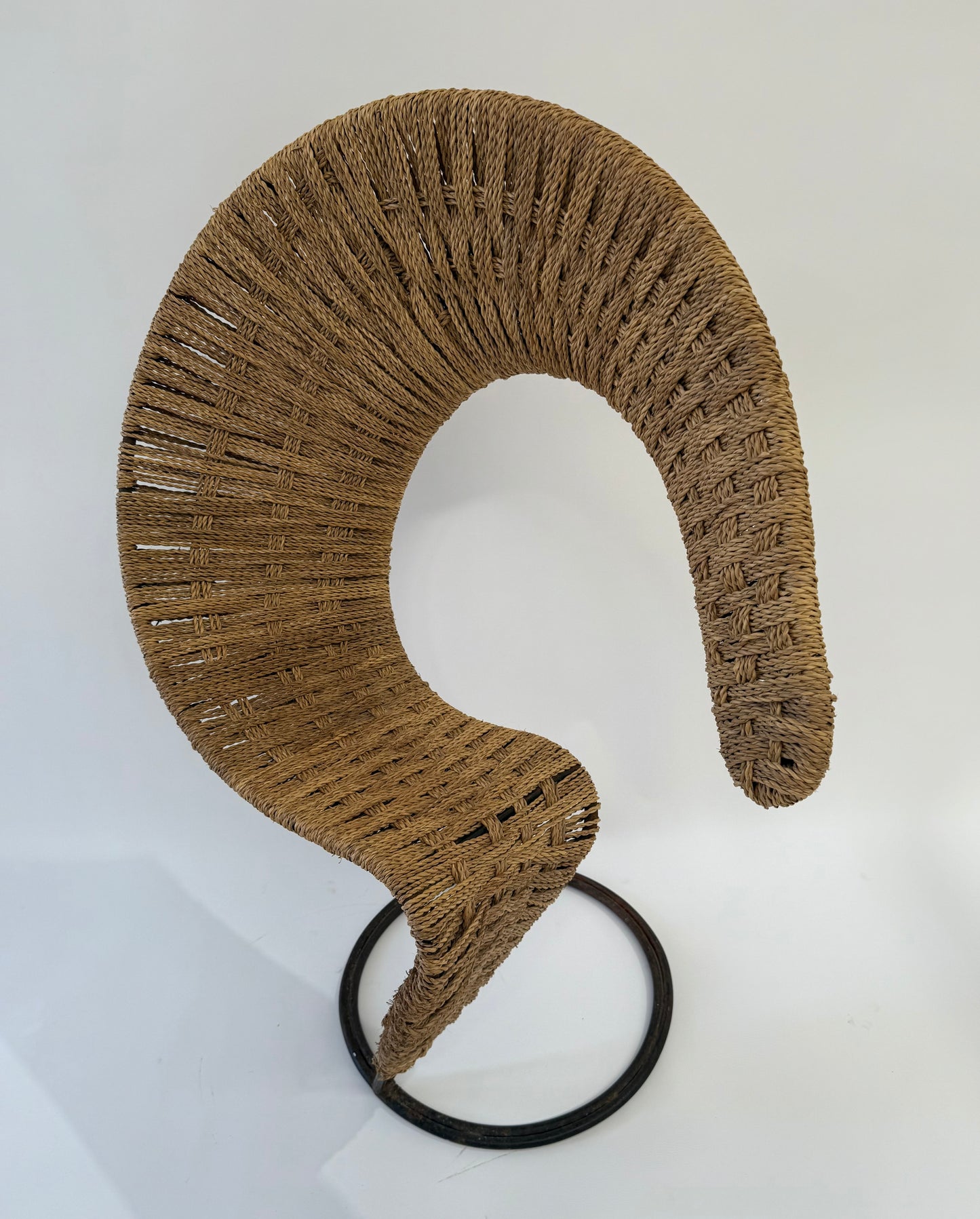 Vintage Sculptural Armchair