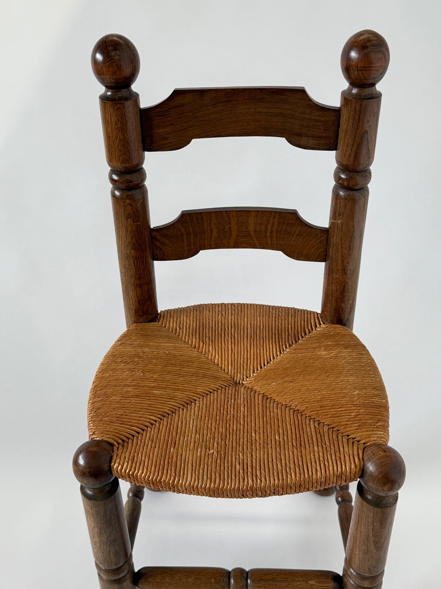 French Brutalist Chair by Charles Dudouyt