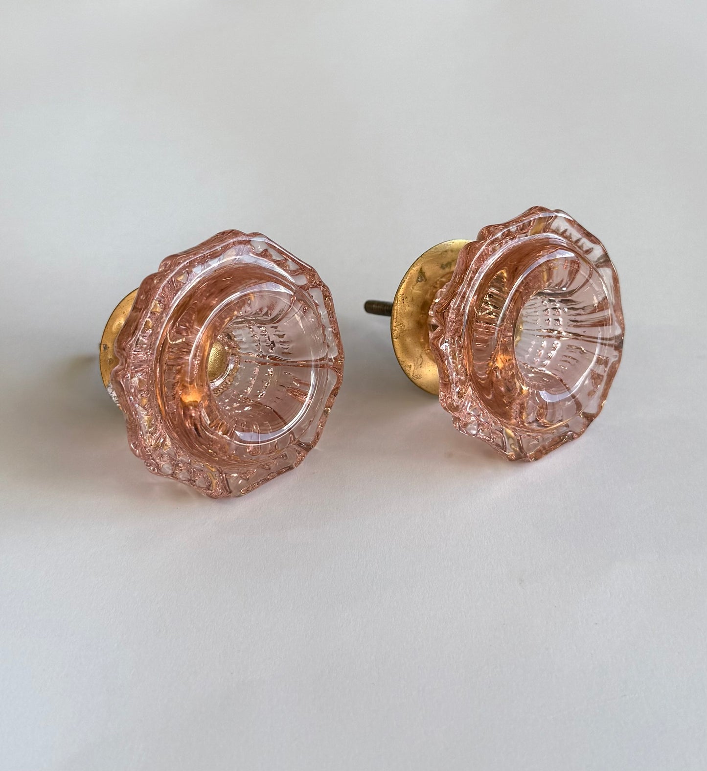 Italian Glass Drawer/Door Pulls - 10 Available