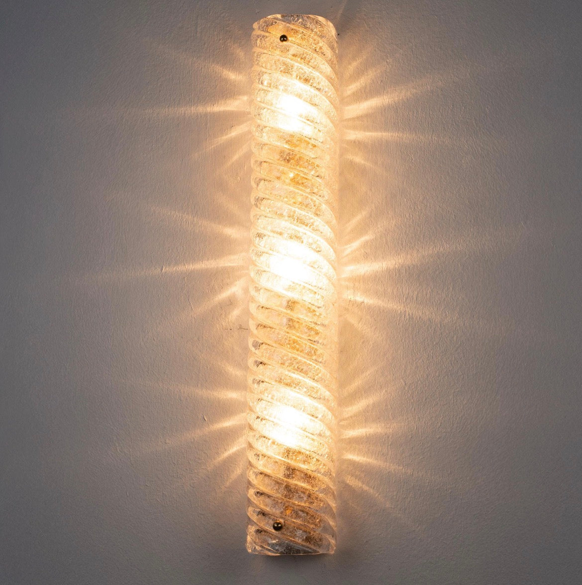 PRE-ORDER: Murano Glass Column Wall Light