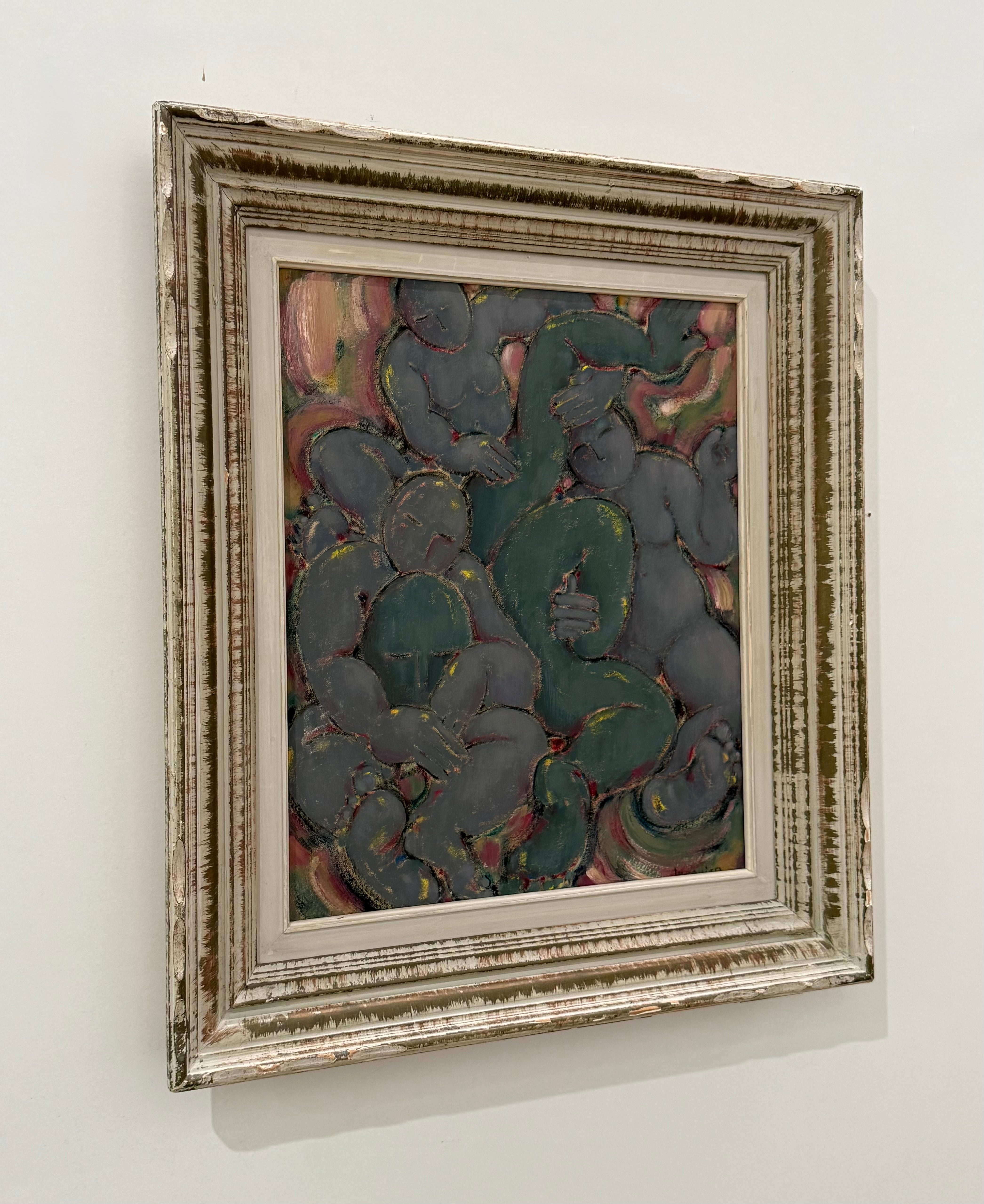 Vintage French Abstract Artwork