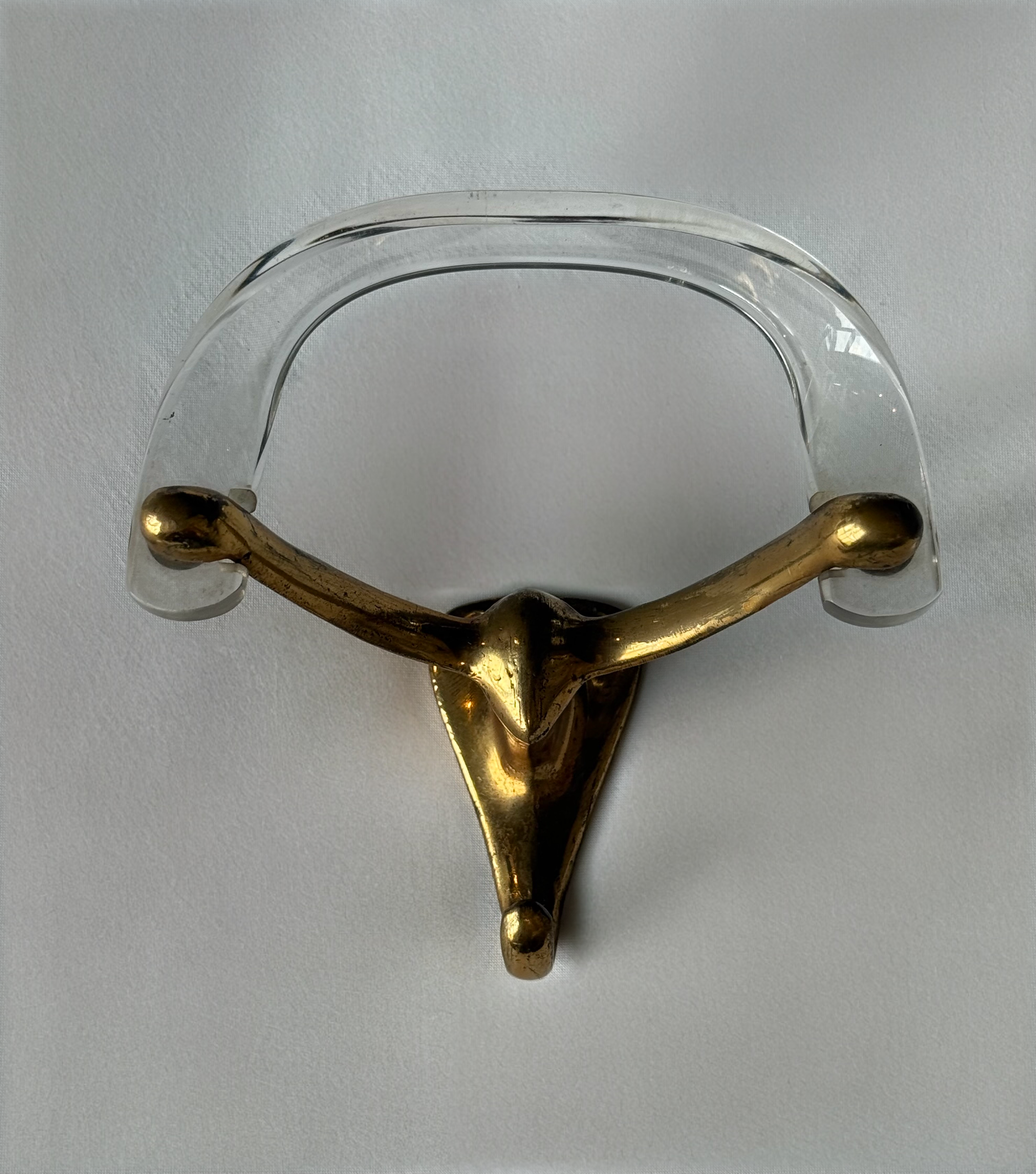Italian Brass Coat Hook - Three Available