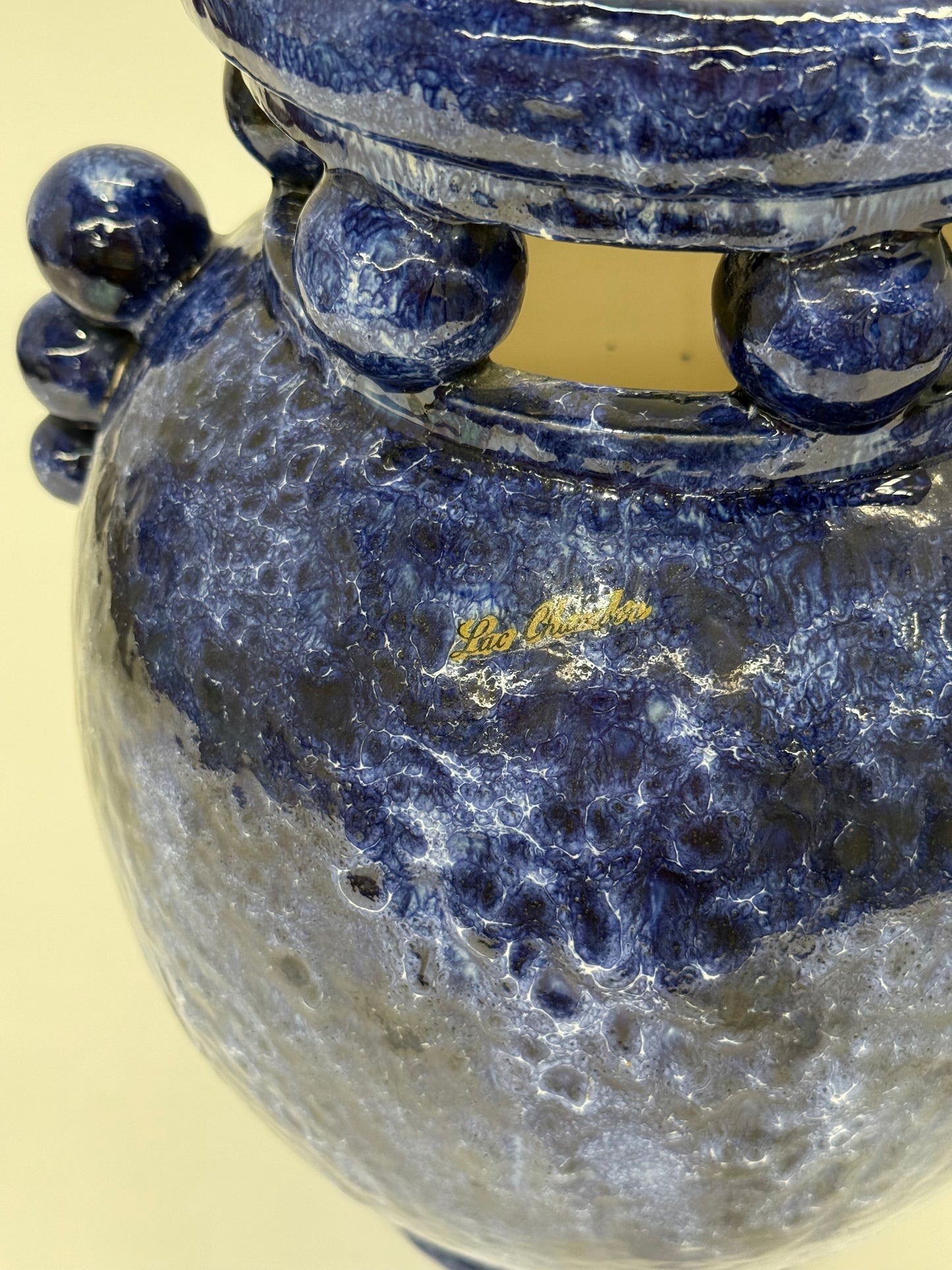 French Ceramic Vase by Sainte Radegonde