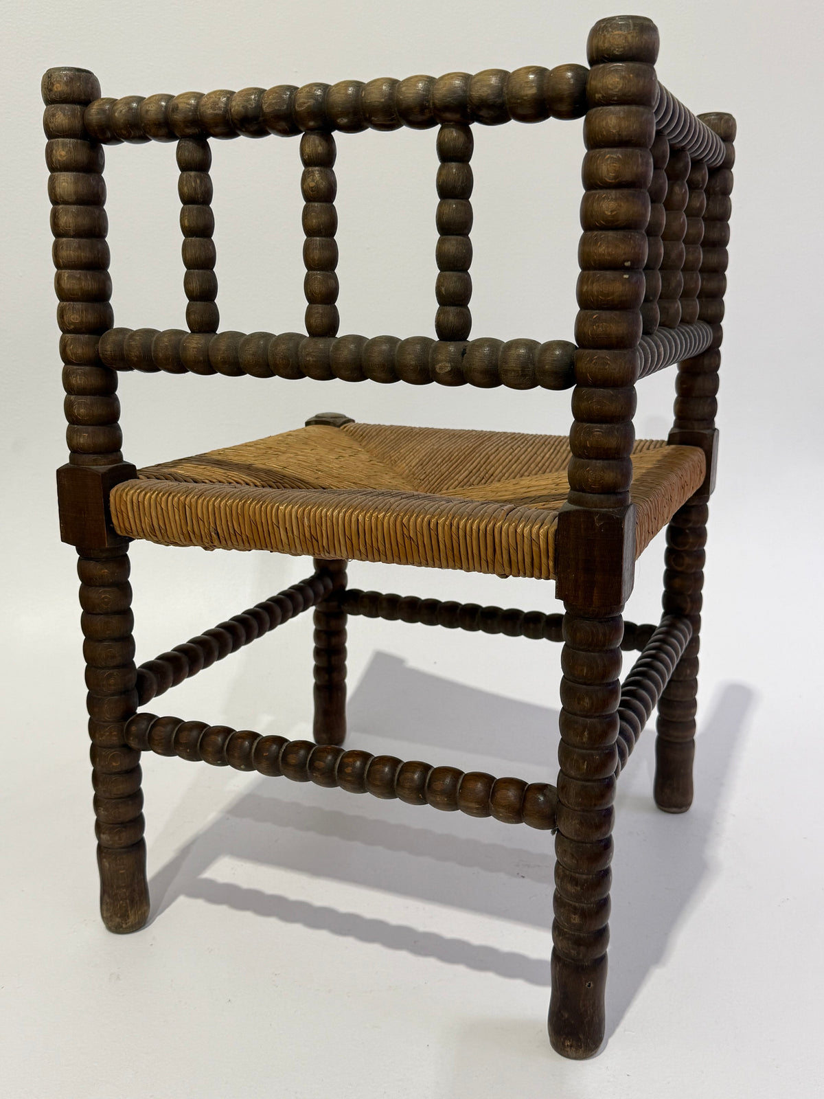 Antique French Bobbin Chair