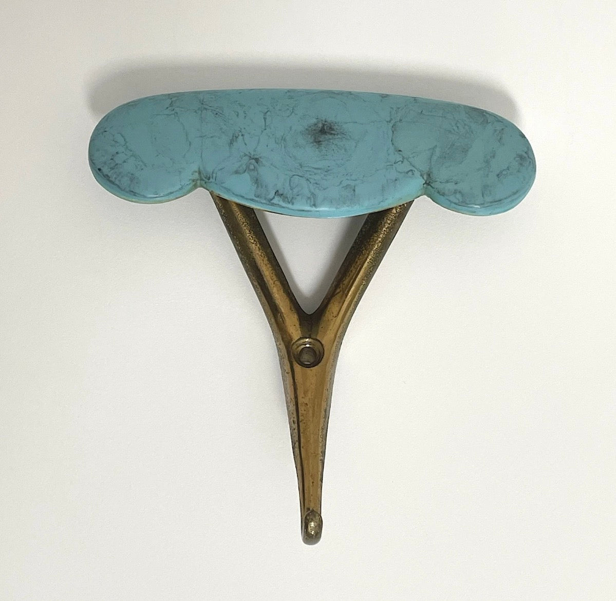 Vintage Italian Resin Coat Hook - Two Available
