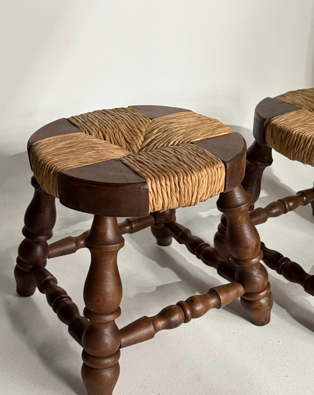 Vintage French Tabouret - One Available