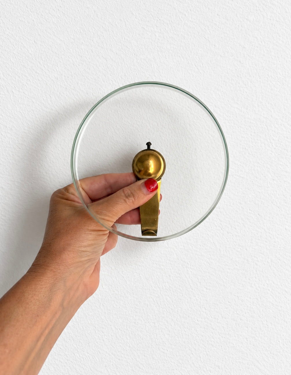 Italian Glass Wall Hook - Three Available