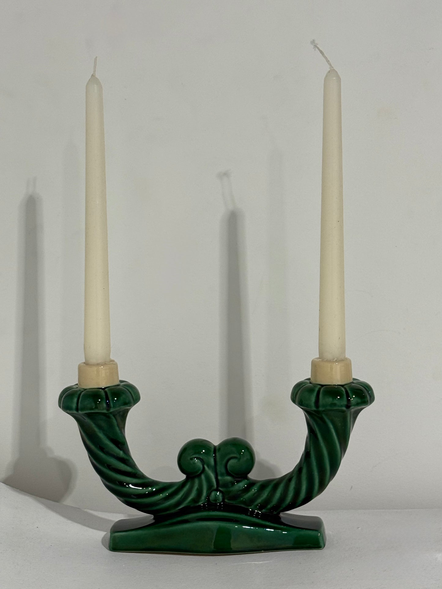 French Ceramic Candle Holder