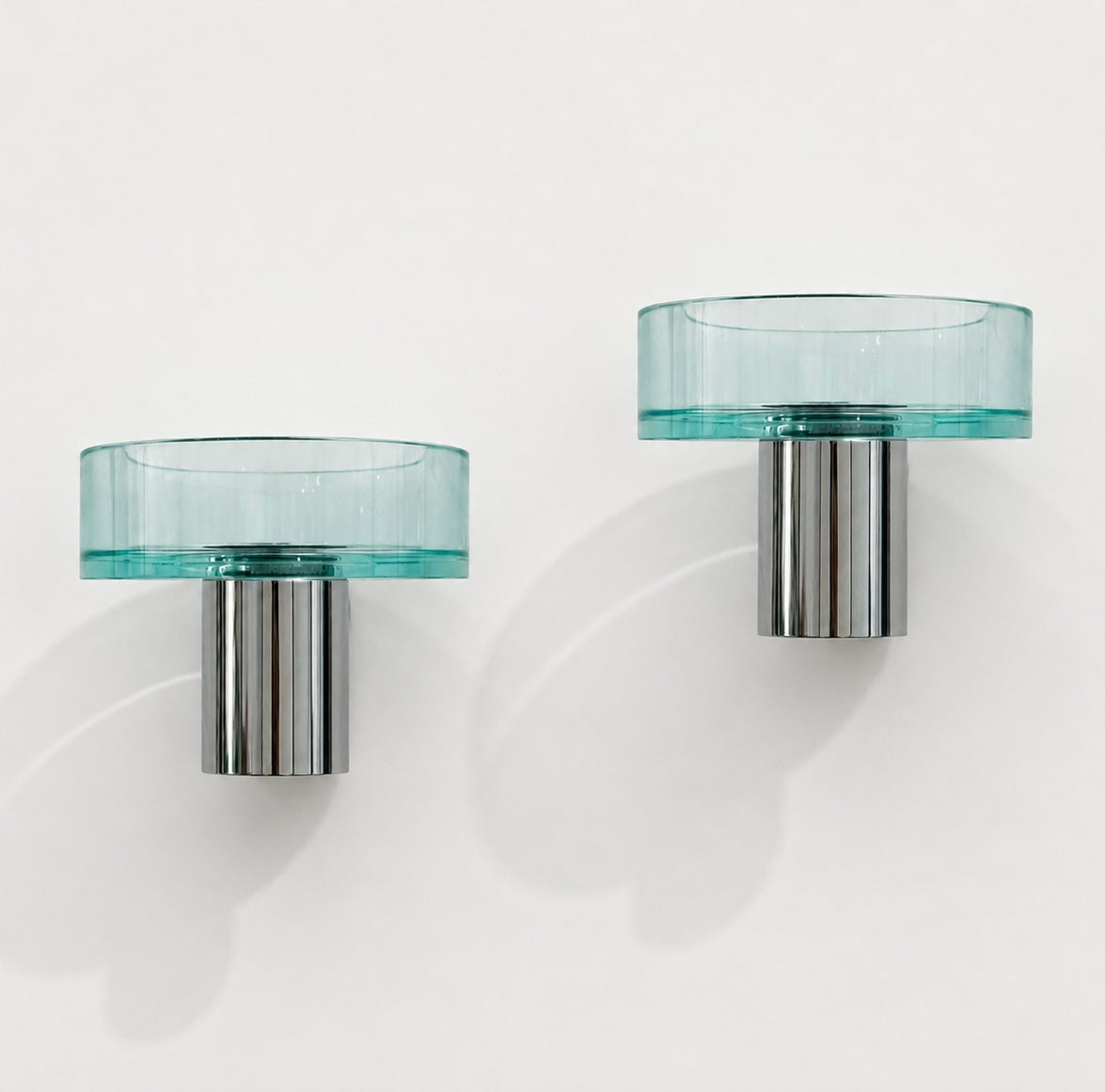 Pair of Murano Wall Light by Flavio Poli for Seguso