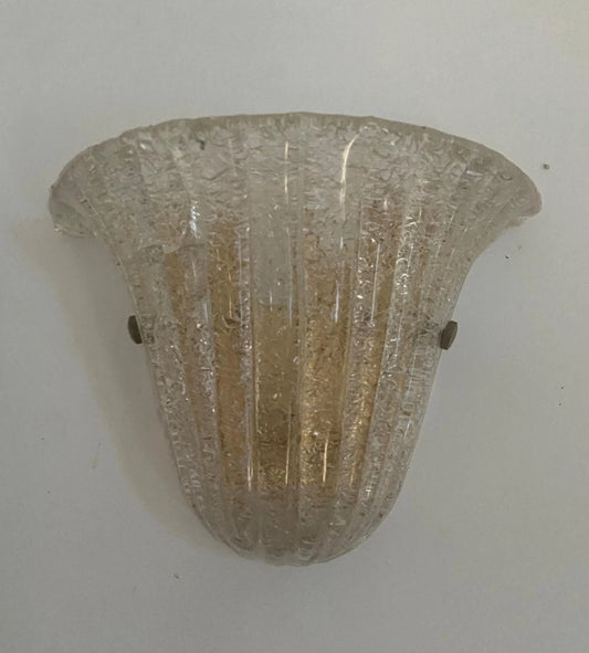 Murano Glass Wall Sconce - Two Available