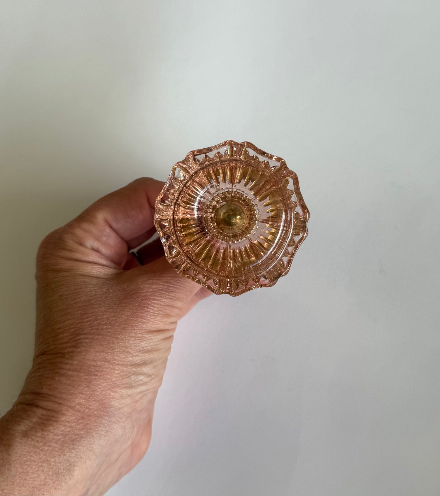 Italian Glass Drawer/Door Pulls - 10 Available